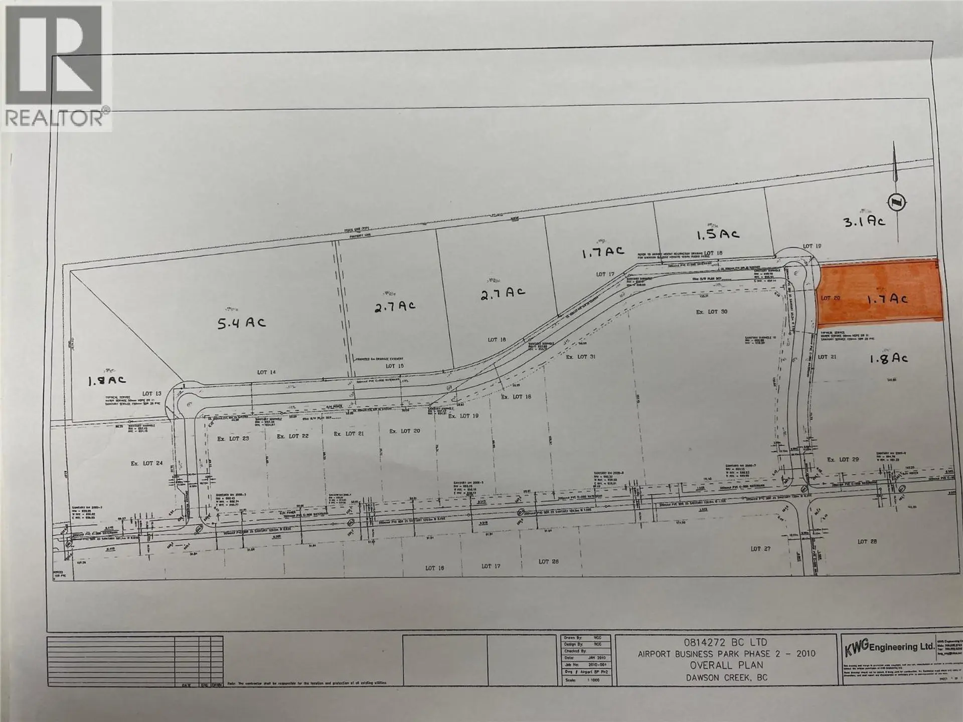 Property at 34 ROSELLA BOREK ROAD, Dawson Creek, BC