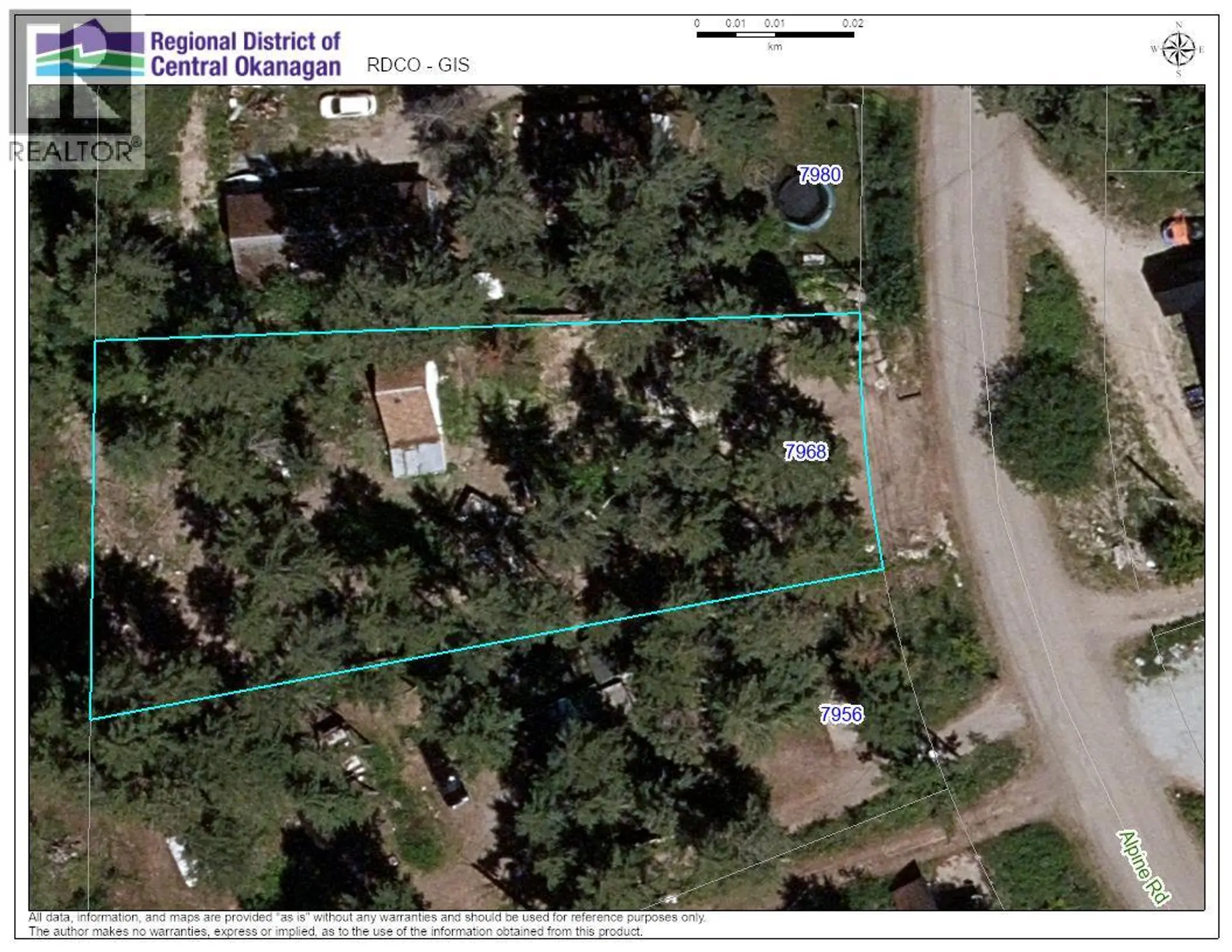 Property at 7968 ALPINE ROAD, Kelowna, BC