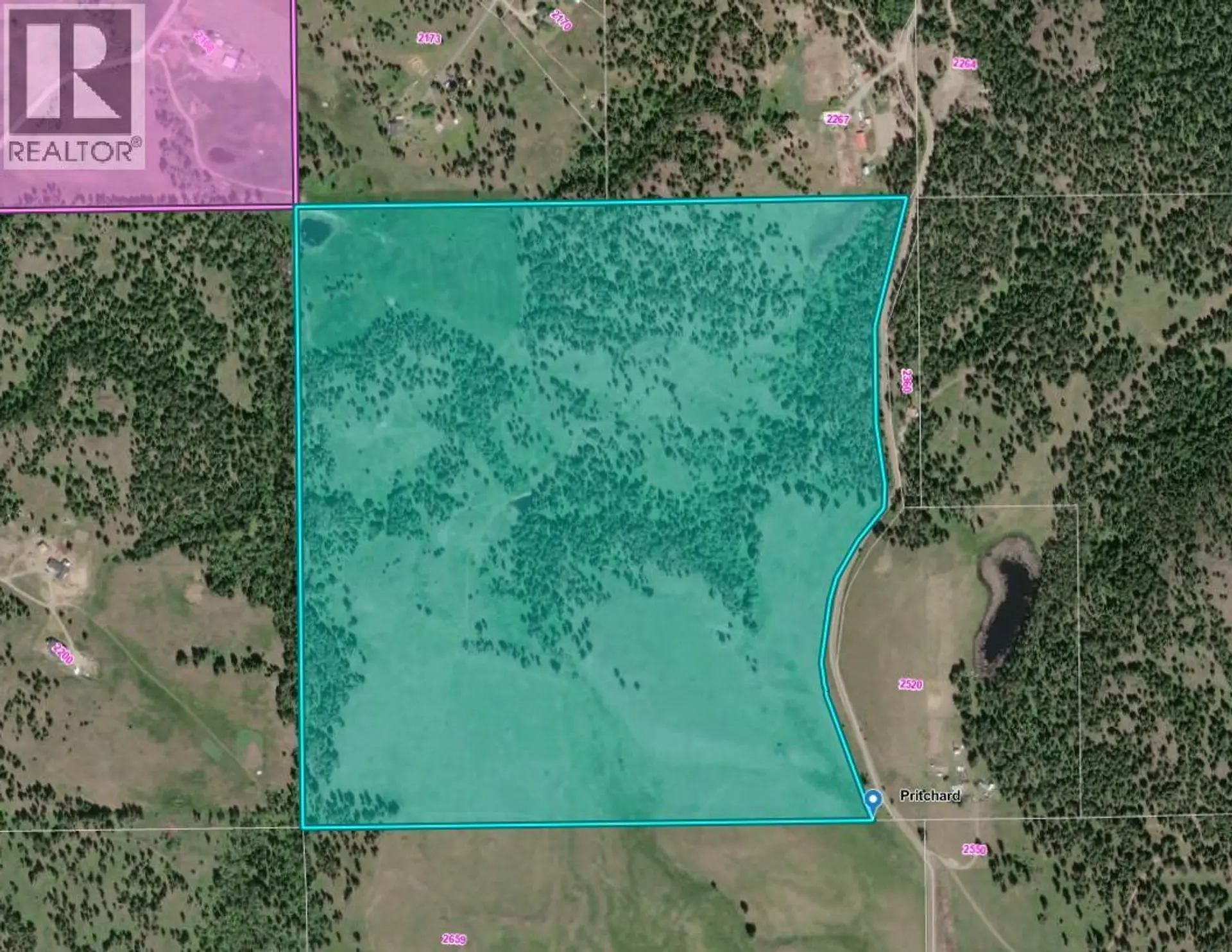 Property at SE 1/4 SCHAMPS ROAD, Pritchard, BC