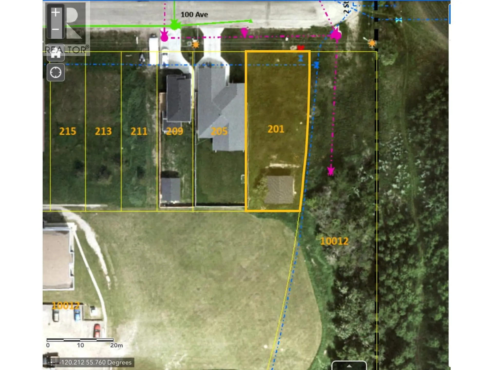 Property at 201 100 AVENUE, Dawson Creek, BC