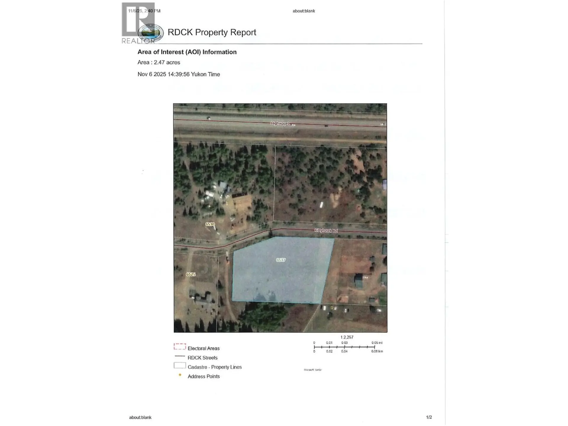 Property at LOT A KITTYHAWK ROAD, Kitchener, BC