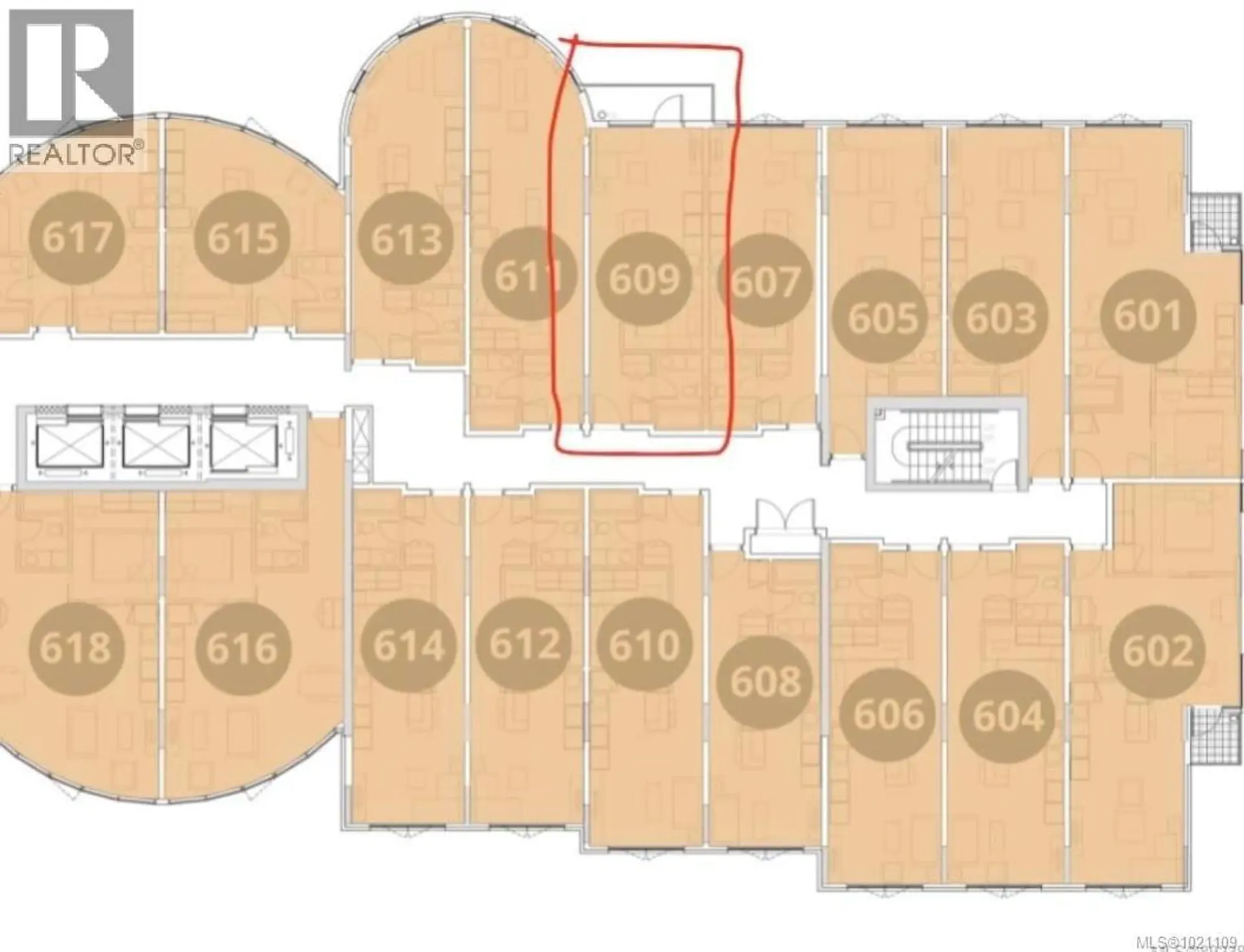 Property at #609 1029 VIEW ST, Victoria, BC