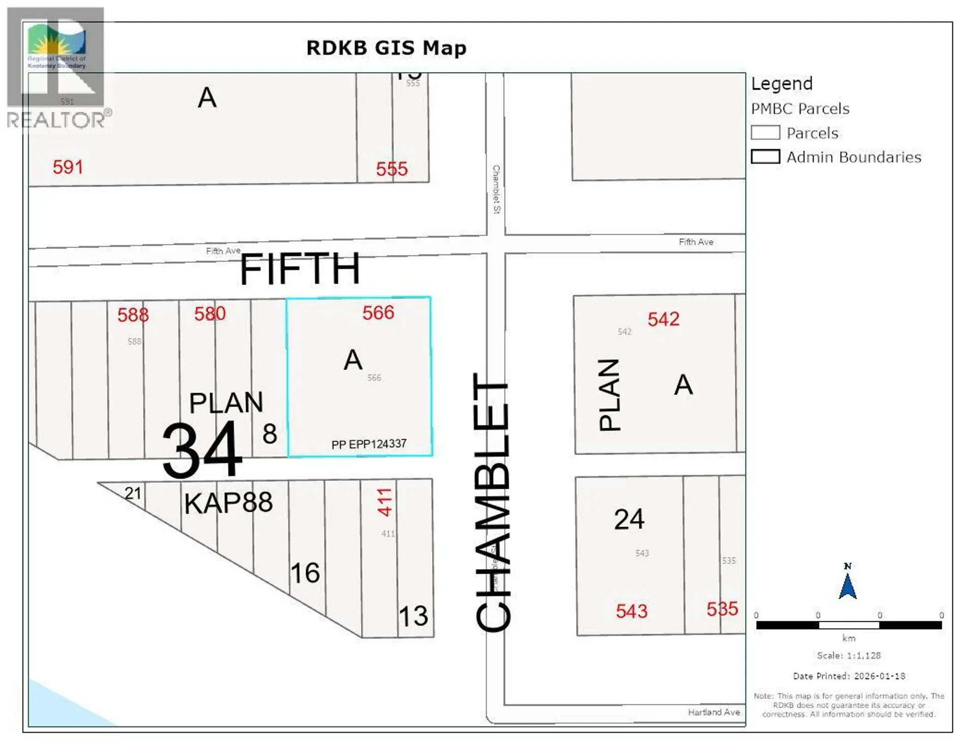 Property at 566 FIFTH AVENUE, Midway, BC