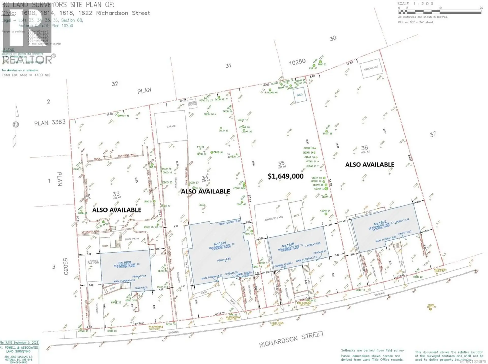 Property at 1618 RICHARDSON ST, Victoria, BC