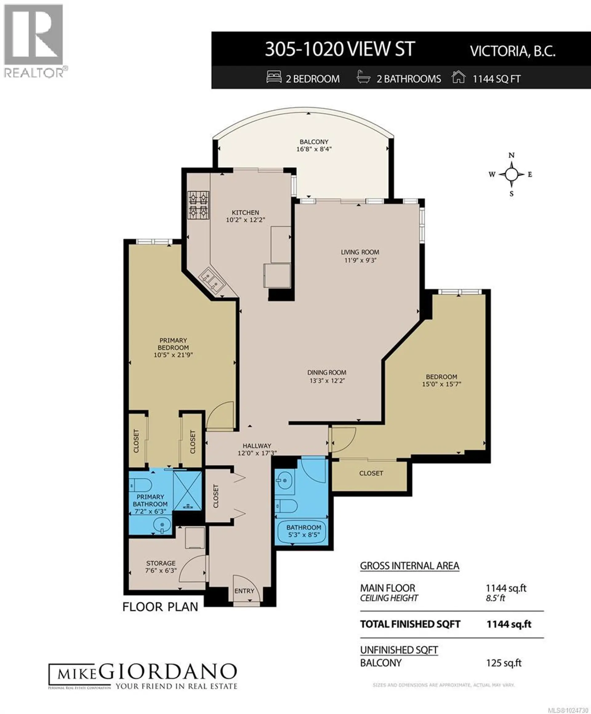 Property at #305 1020 VIEW ST, Victoria, BC