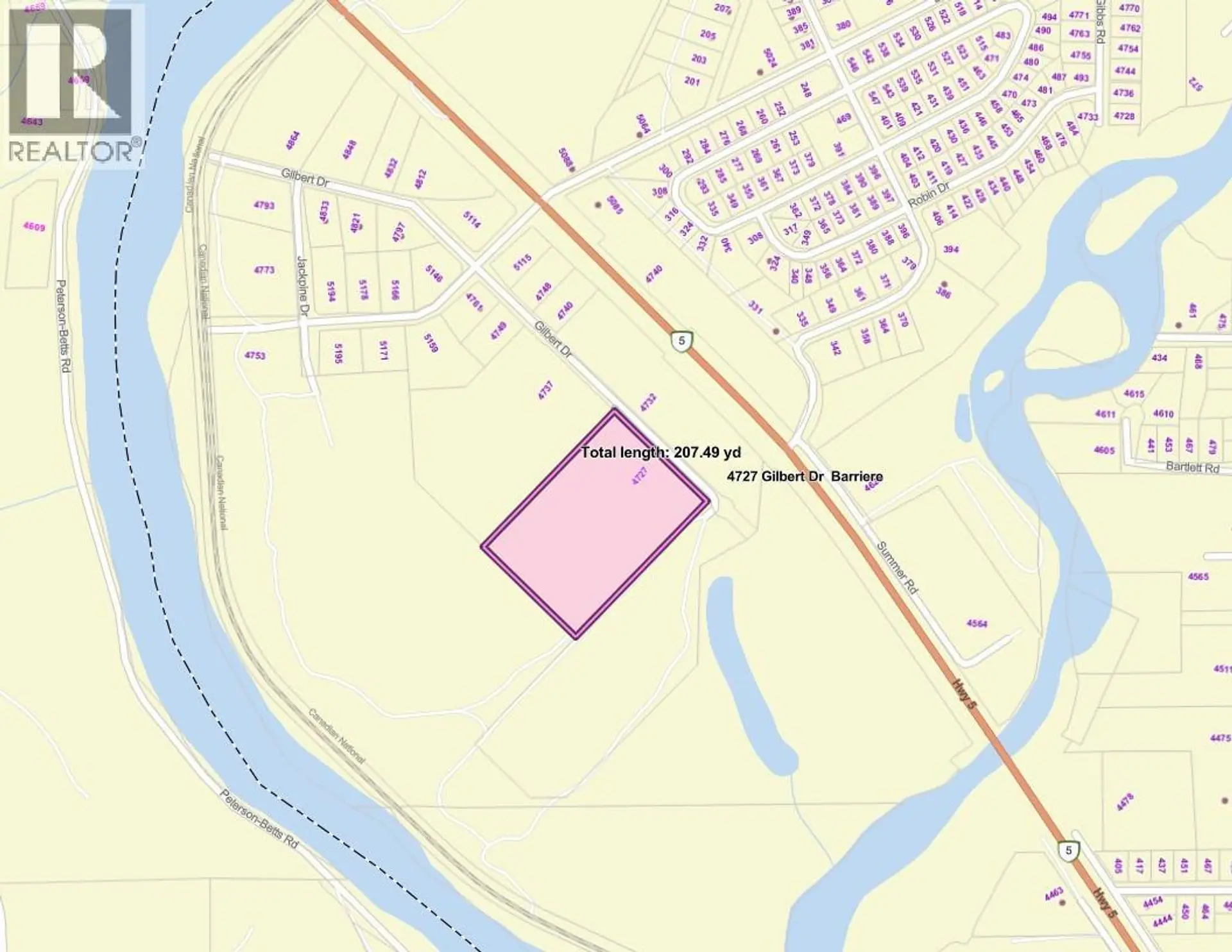 Property at 4727 GILBERT DRIVE, Barriere, BC