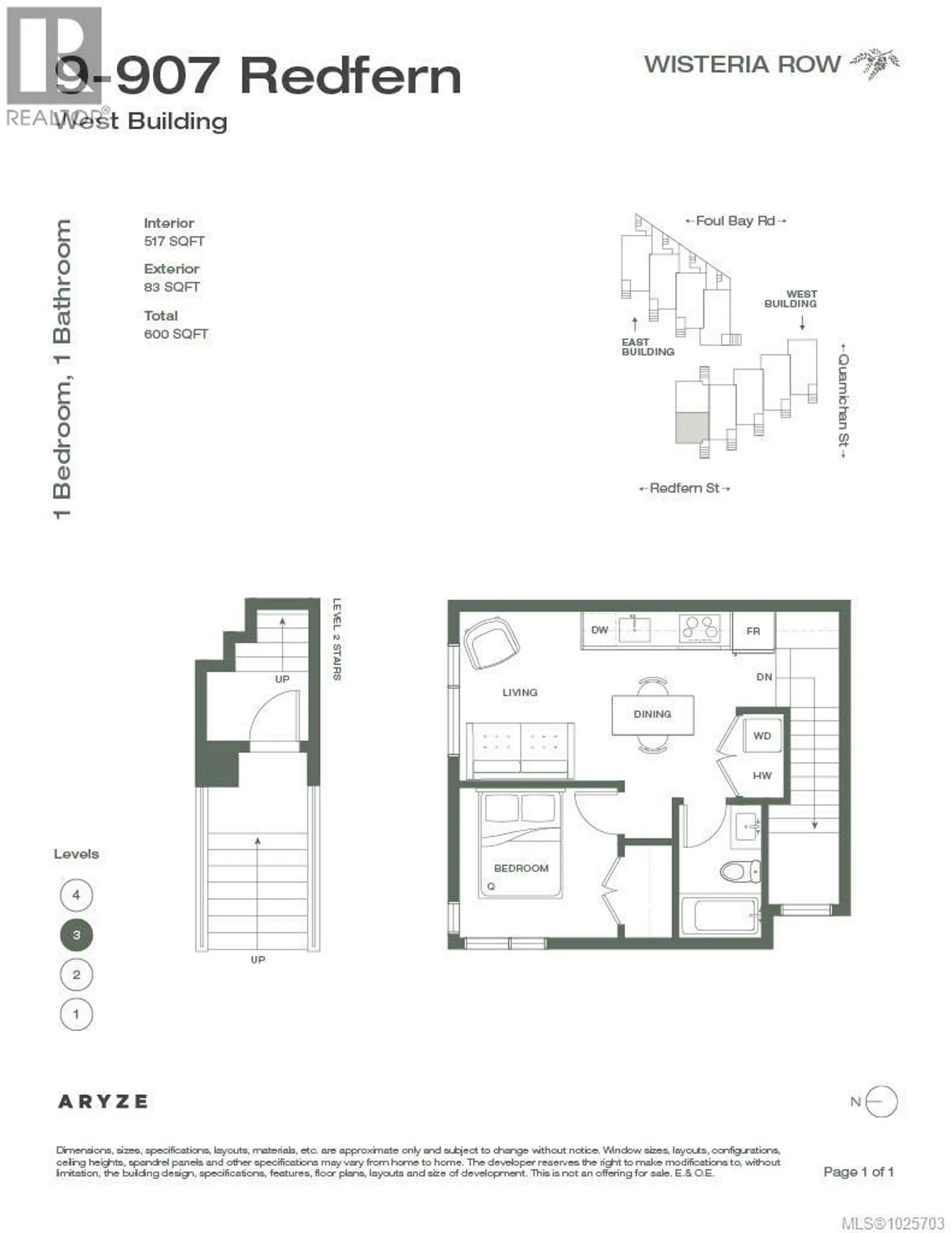 Property at #9 907 REDFERN ST W, Victoria, BC