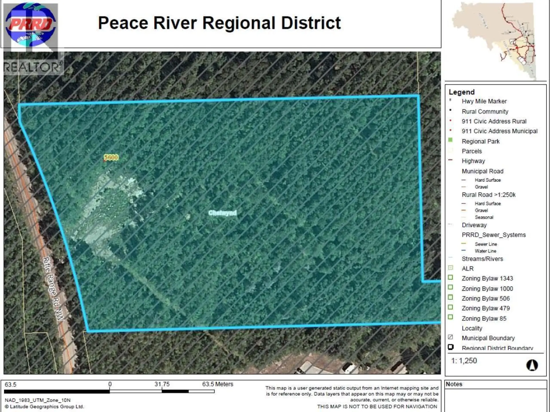 Property at 5600 RIFLE RANGE ROAD, Chetwynd, BC