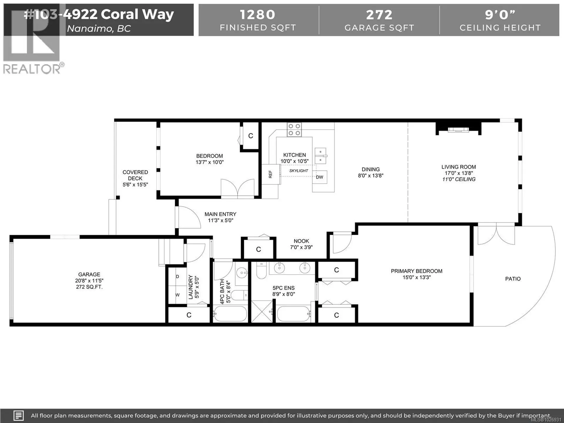 Property at #103 4921 CORAL WAY, Nanaimo, BC