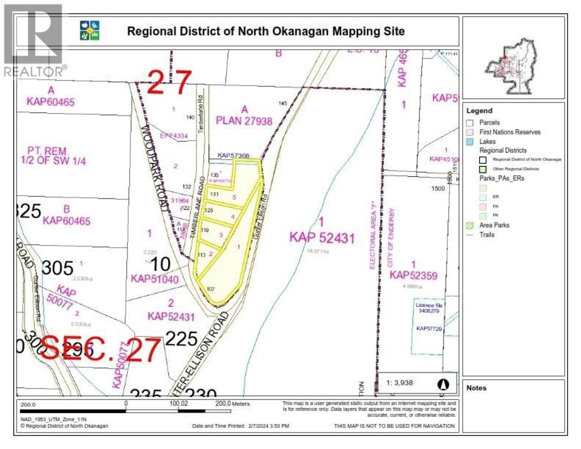 Property at 119 TIMBERLANE ROAD, Enderby, BC