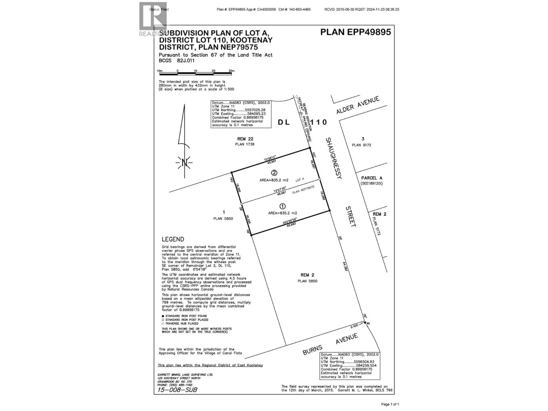 Property at 8913 SHAUGHNESSY STREET, Canal Flats, BC
