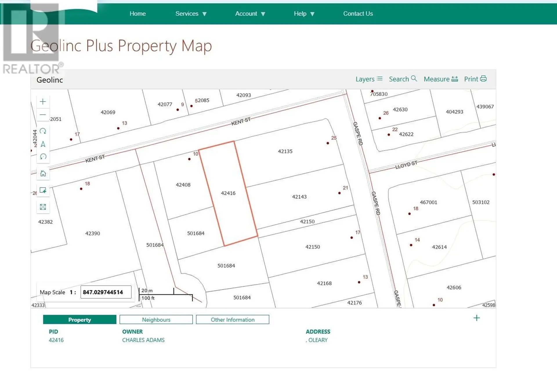 Property at KENT STREET, O'Leary, PE