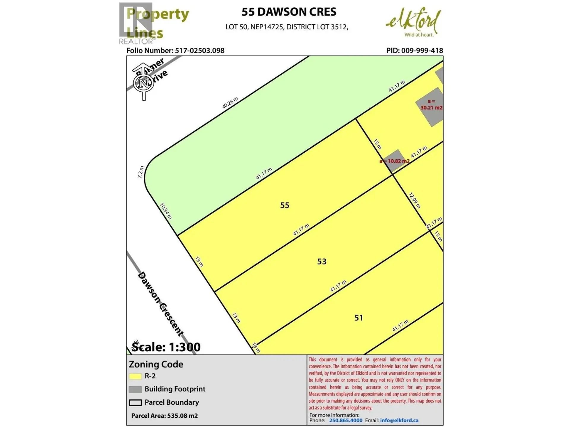 Property at 55 DAWSON CRESCENT, Elkford, BC