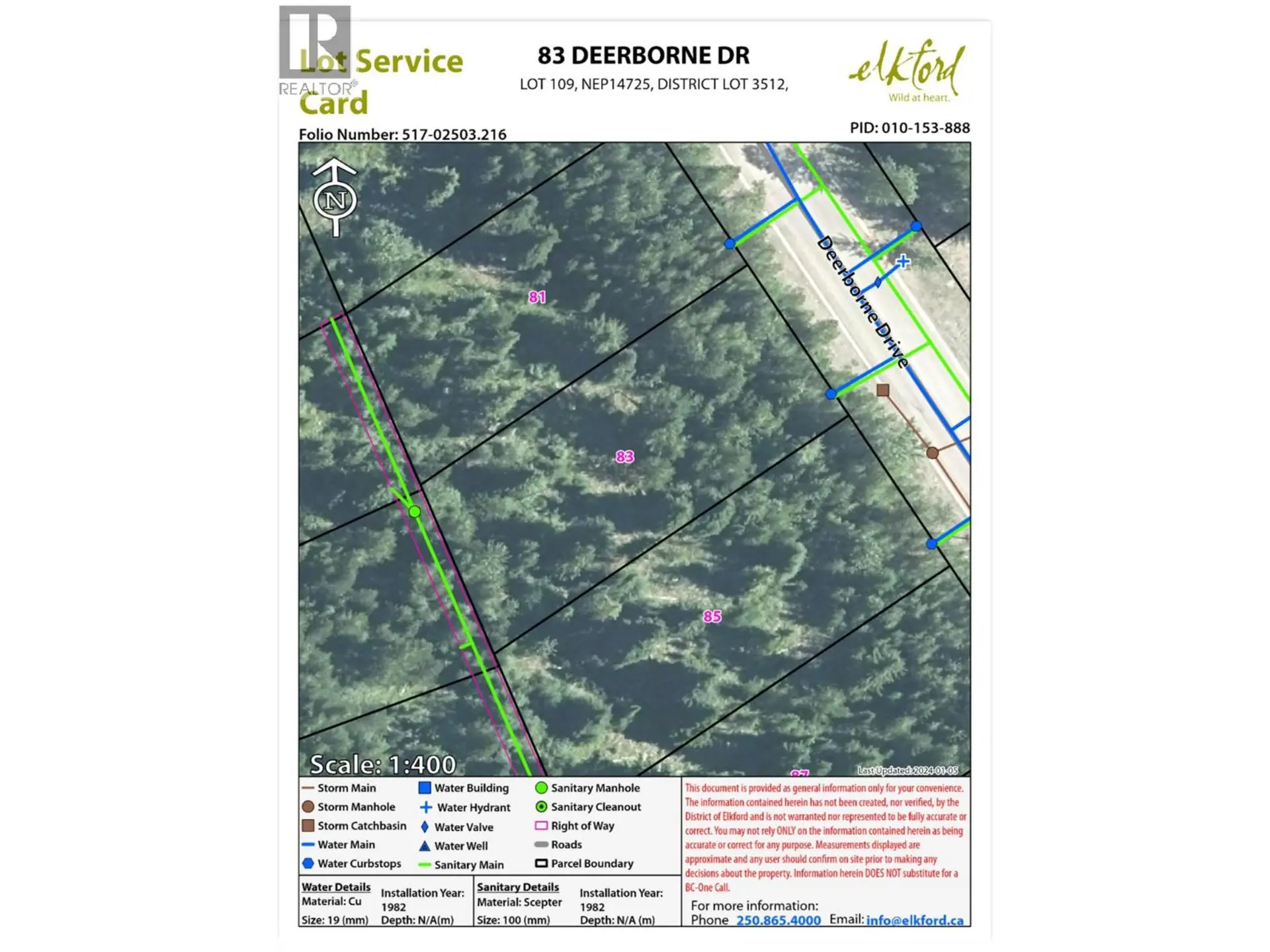 Property at 83 DEERBORNE DRIVE, Elkford, BC