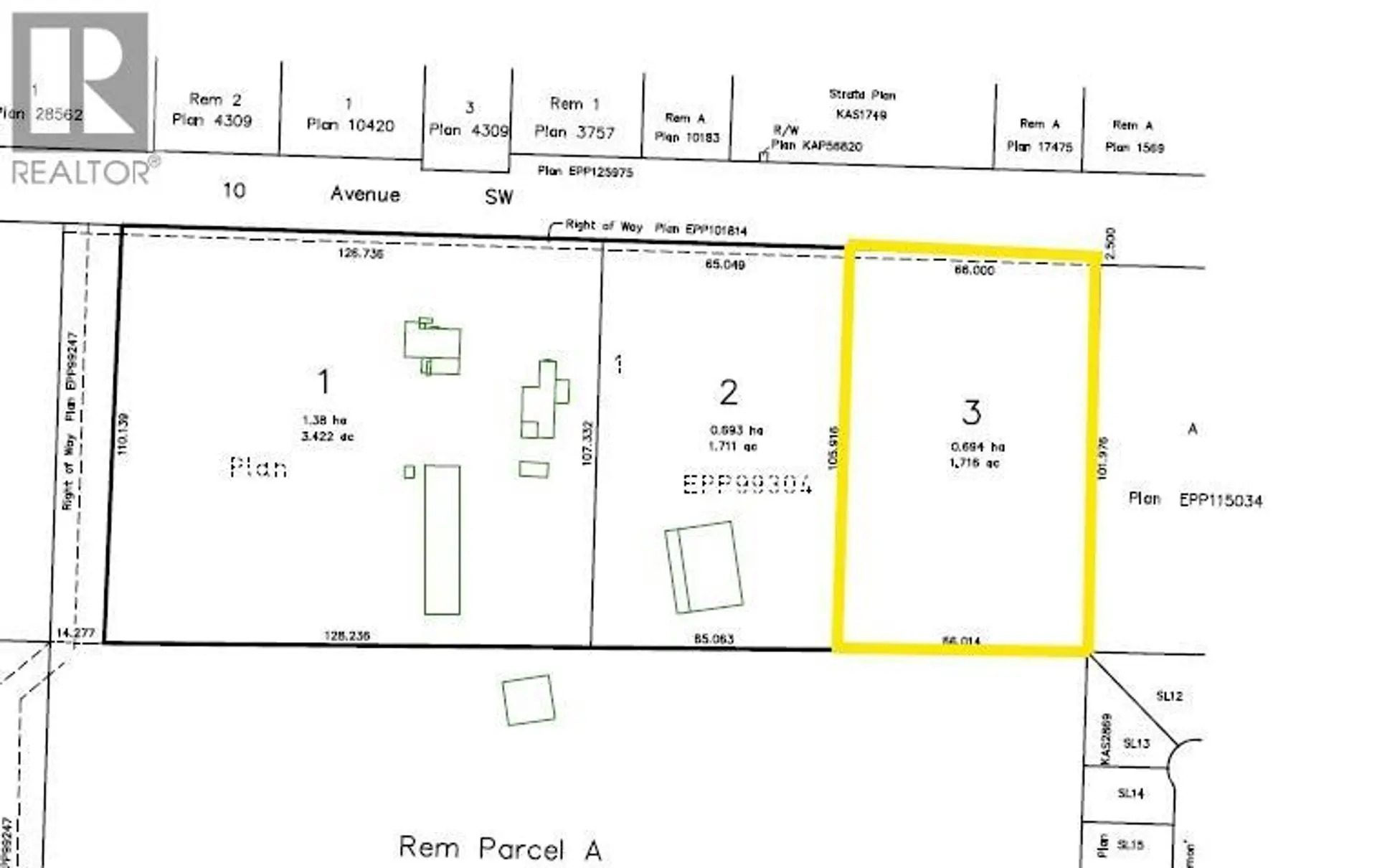 Property at 1490 10 AVENUE SW LOT# 3, Salmon Arm, BC