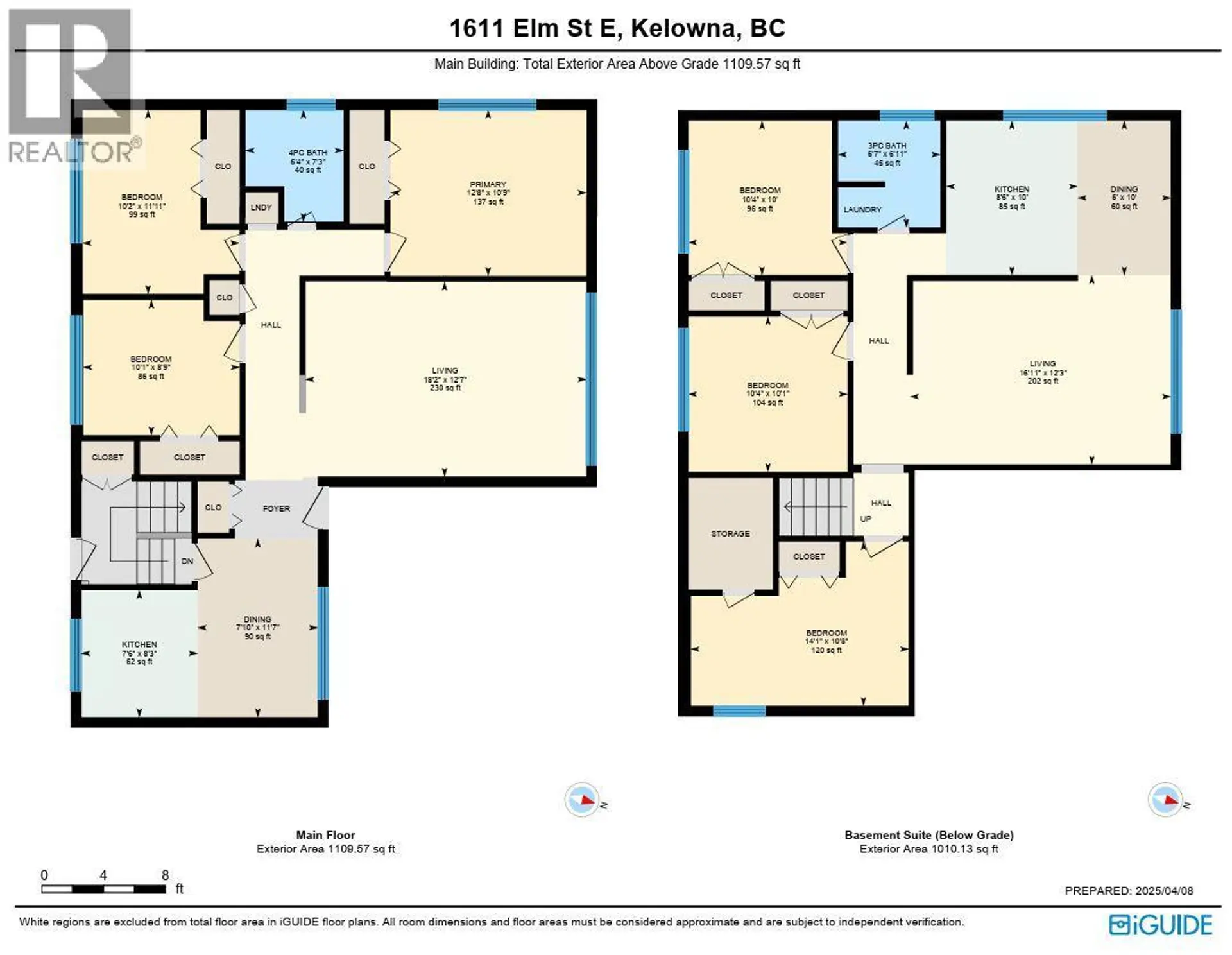 Property at 1611 ELM STREET E, Kelowna, BC
