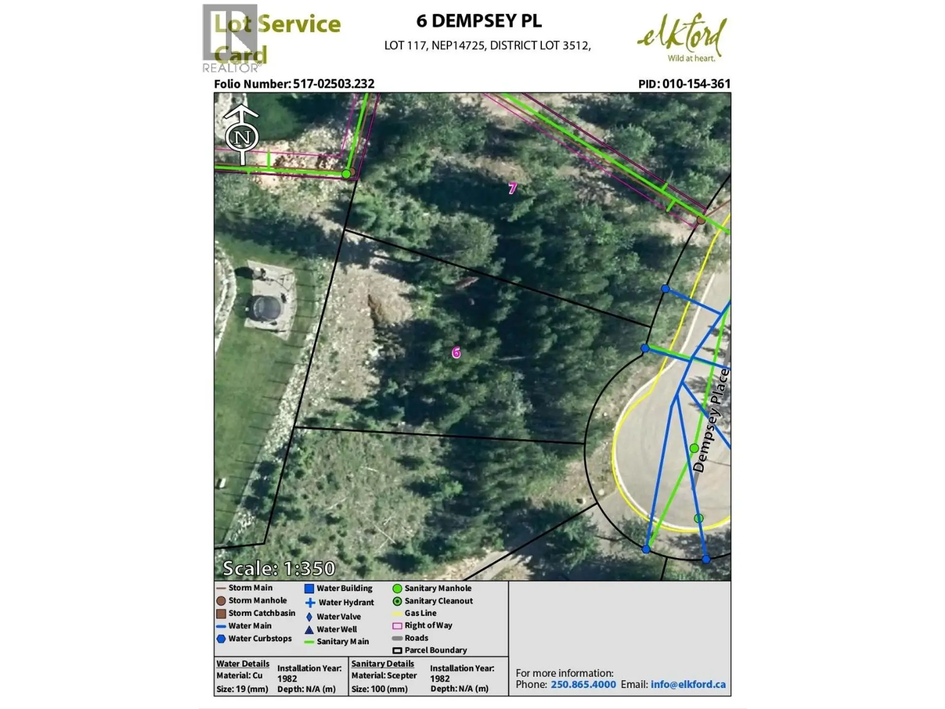 Property at 6 DEMPSEY PLACE, Elkford, BC