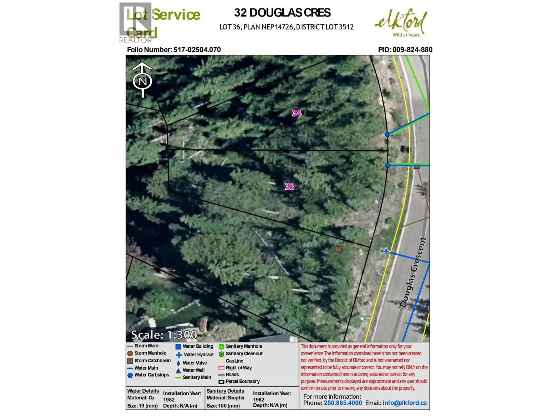 Property at 32 DOUGLAS CRESCENT, Elkford, BC