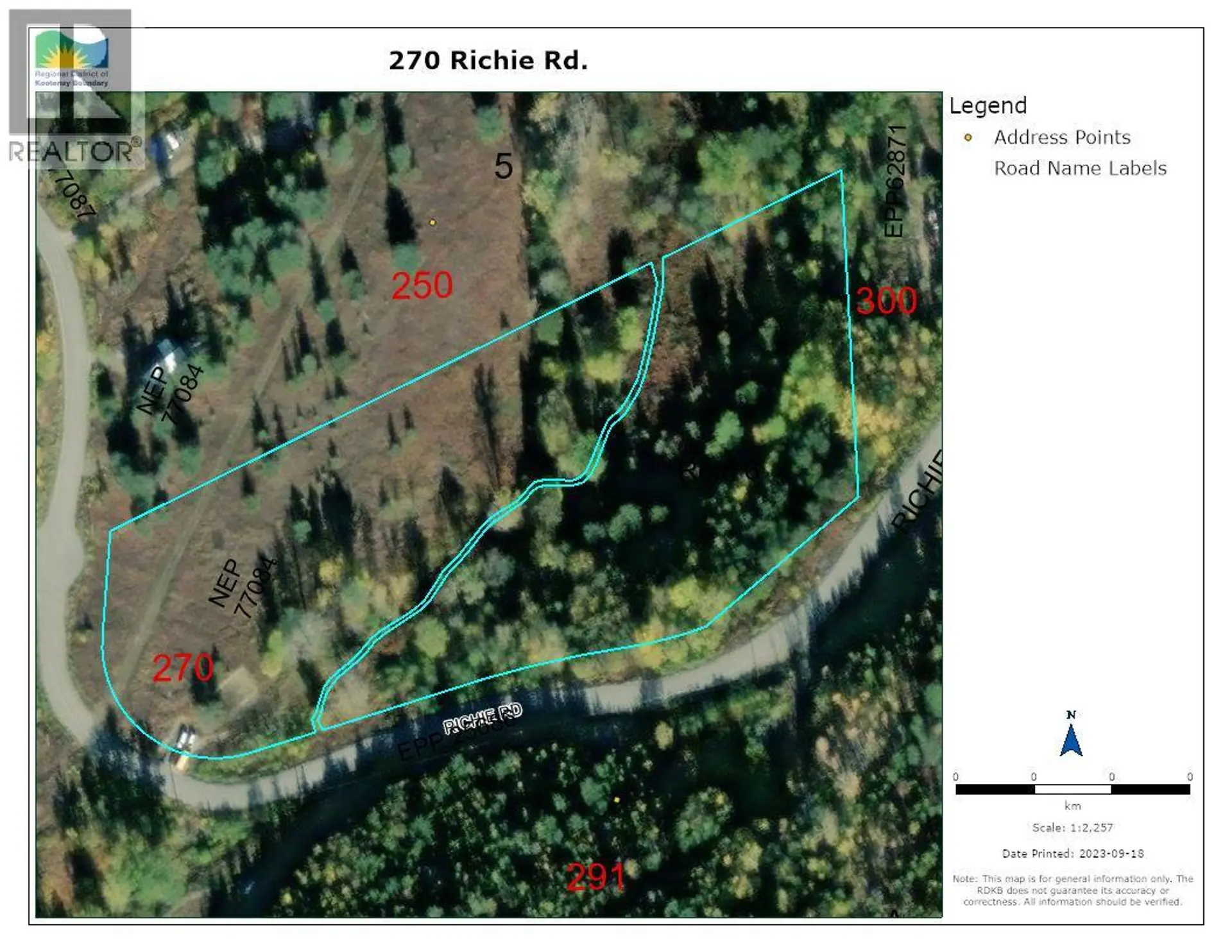 Property at 270 RICHIE ROAD, Rossland, BC
