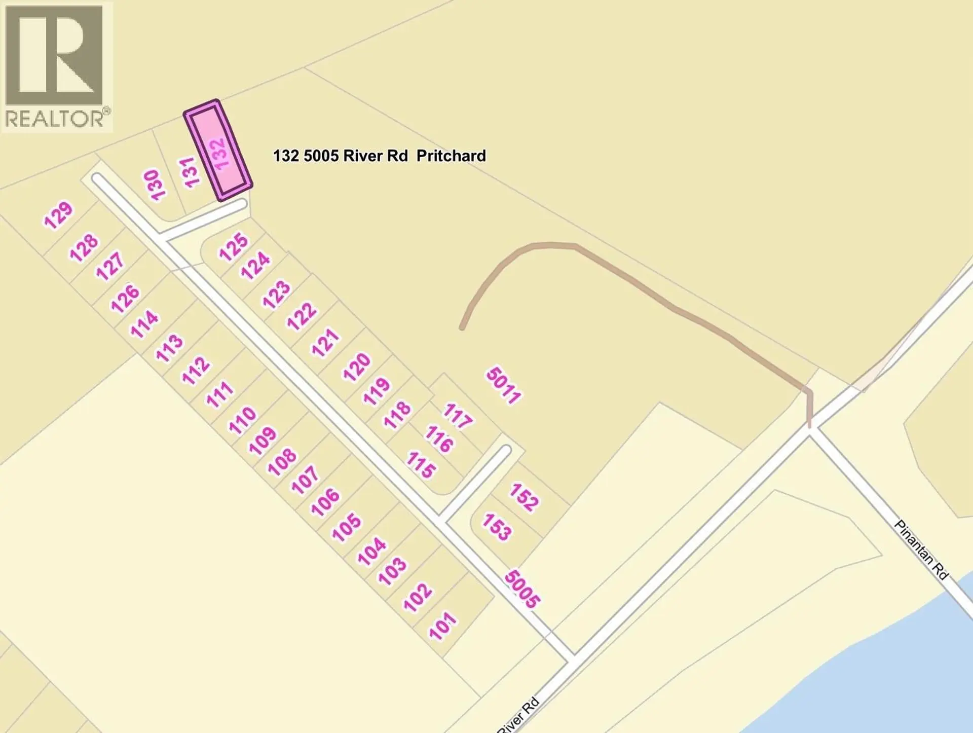 Property at #132 5005 RIVER ROAD LOT# 31, Pritchard, BC
