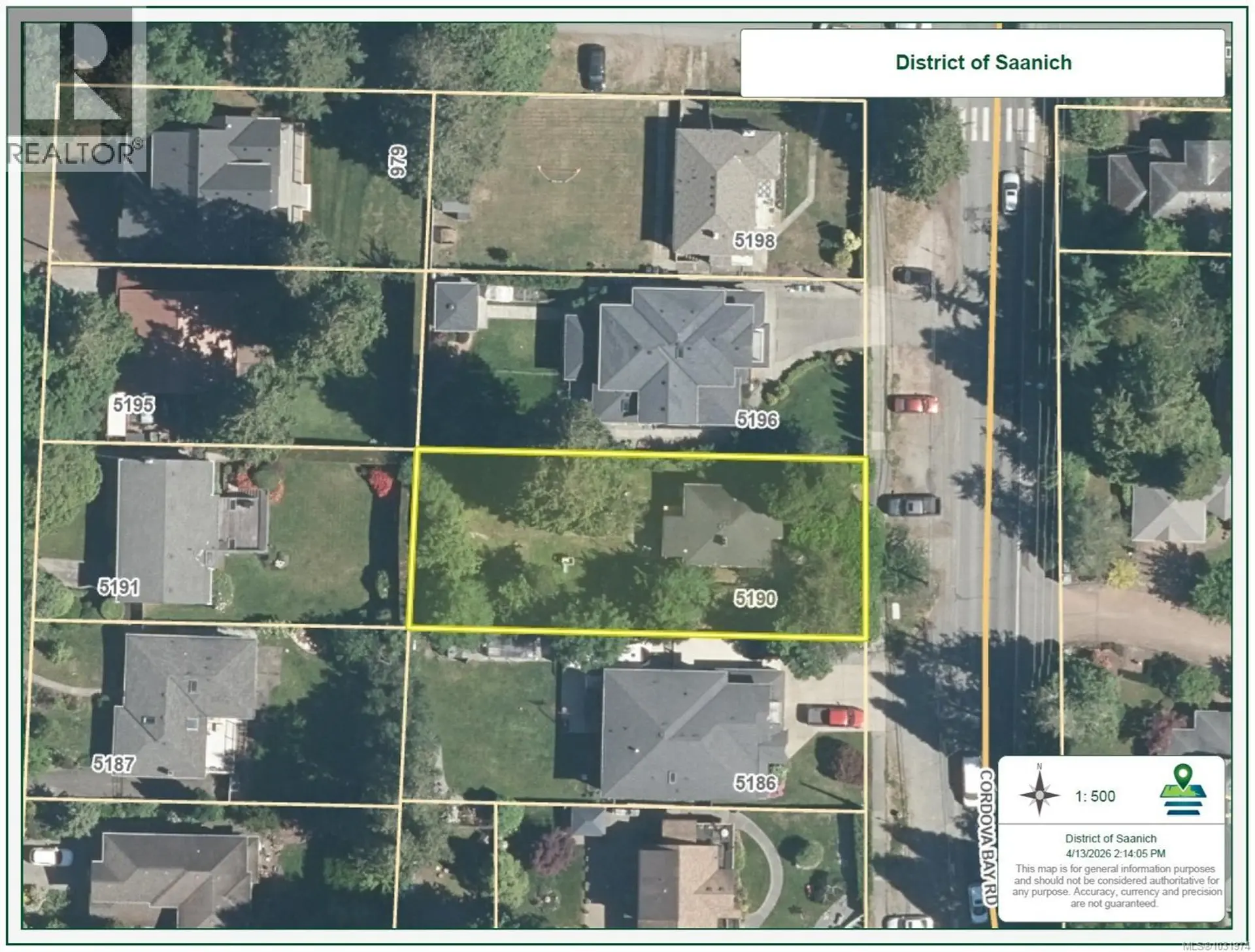 Property at 5190 CORDOVA BAY RD, Saanich, BC