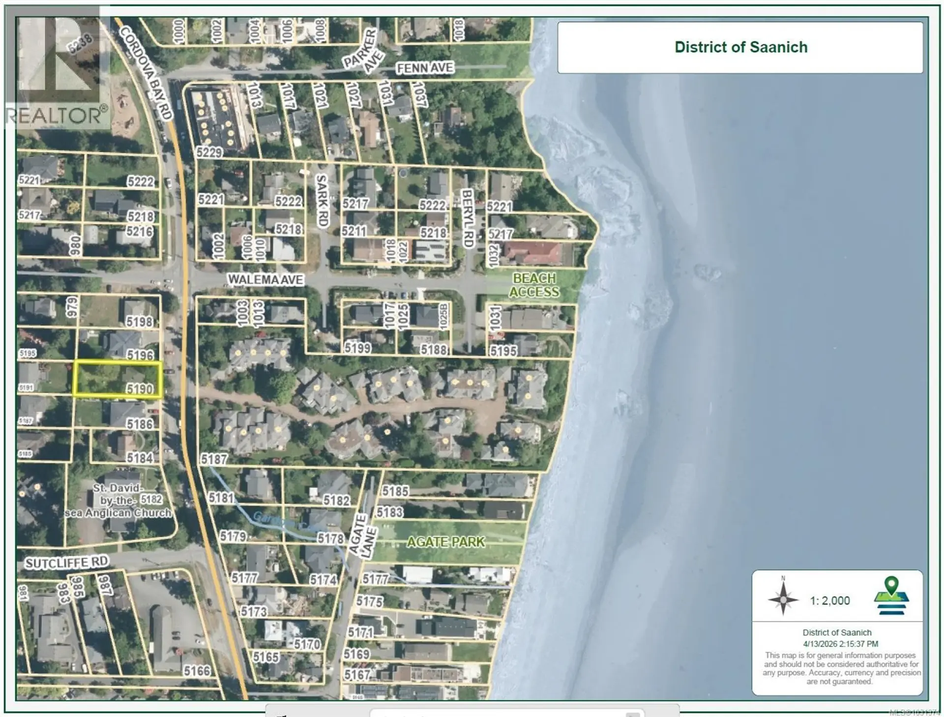 Property at 5190 CORDOVA BAY RD, Saanich, BC