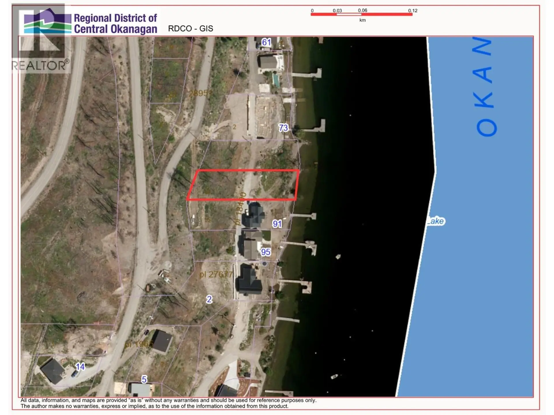 Property at 85 BEACHWOOD ROAD, Fintry, BC