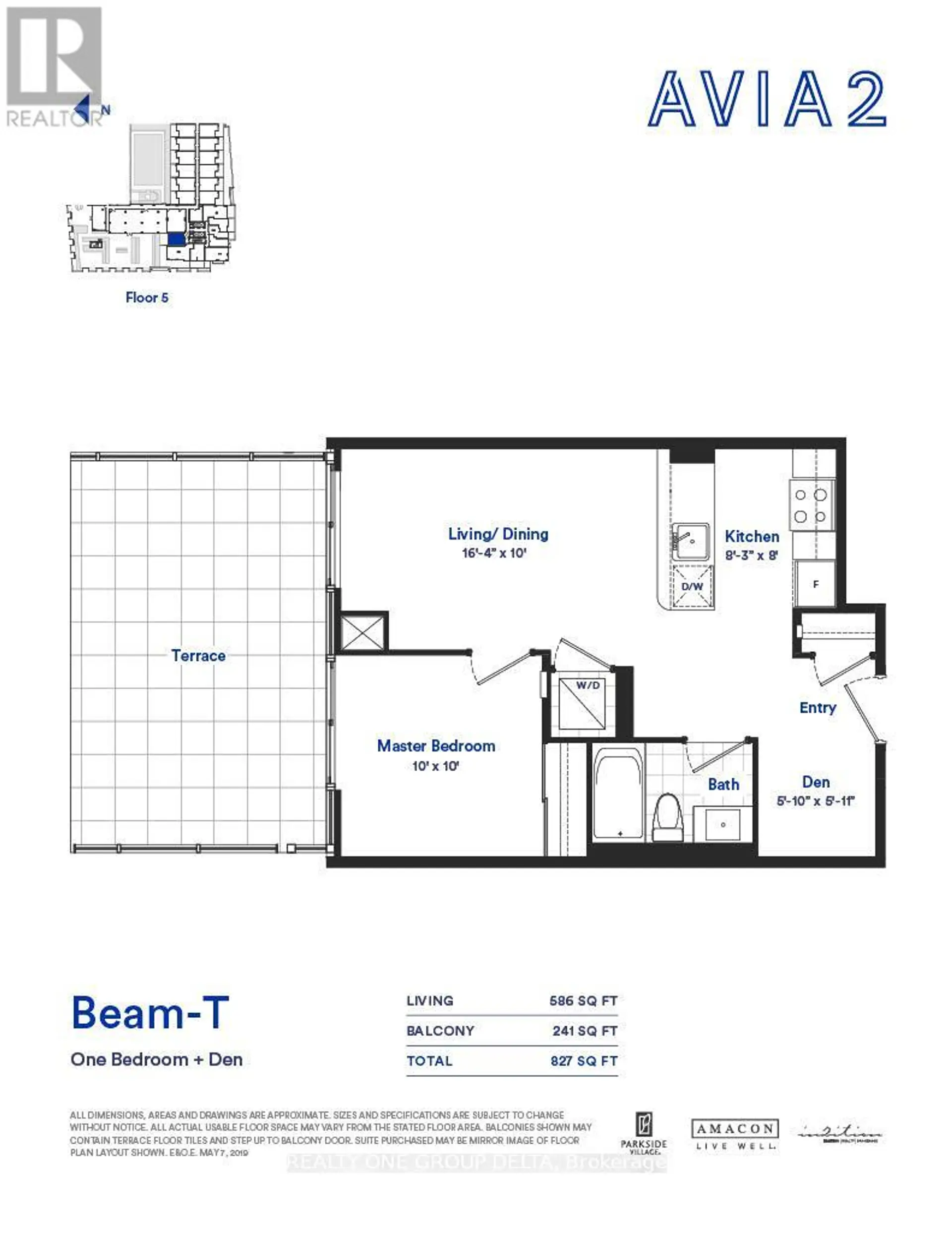 #502 4130 PARKSIDE VILLAGE DRIVE - Image 1