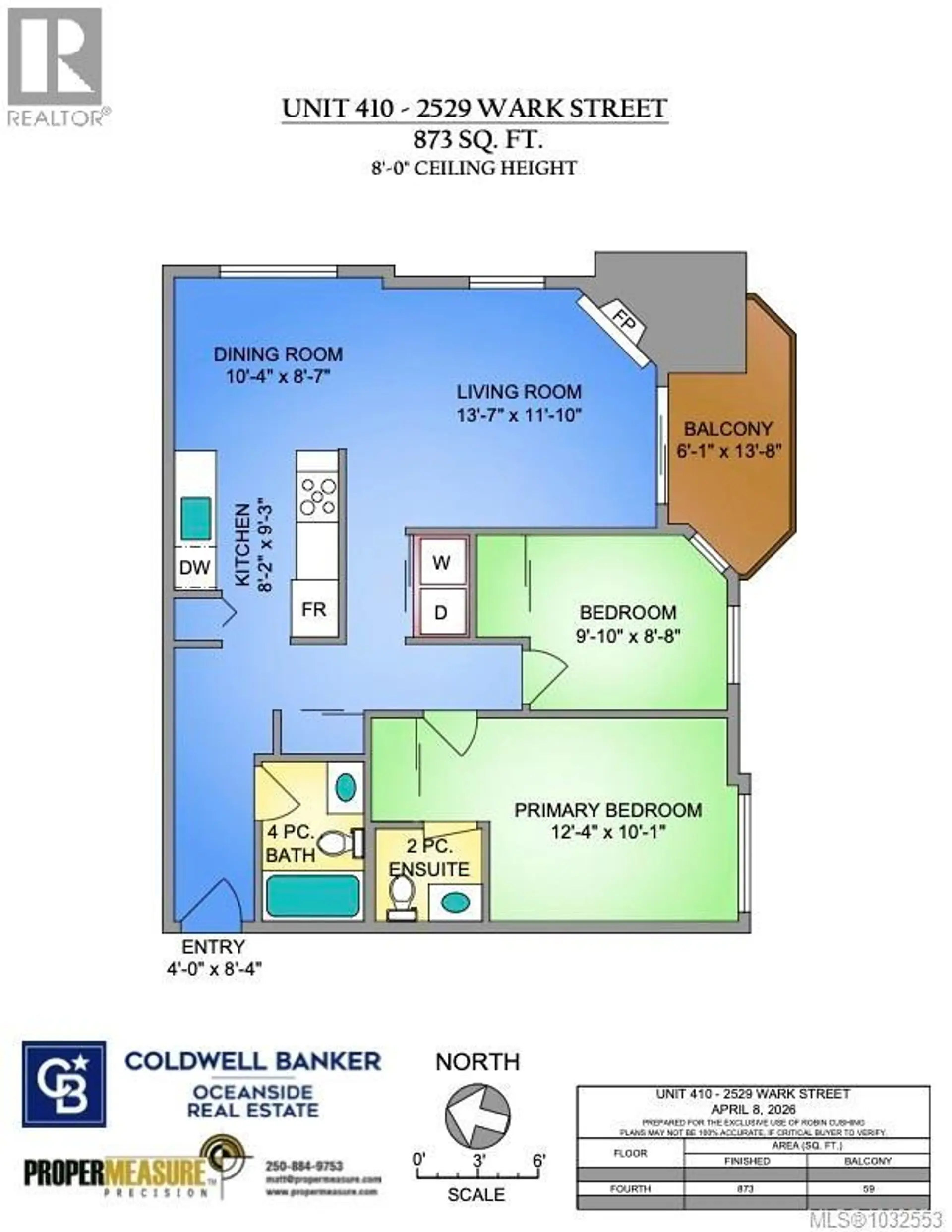 Property at #410 2529 Wark St, Victoria, BC