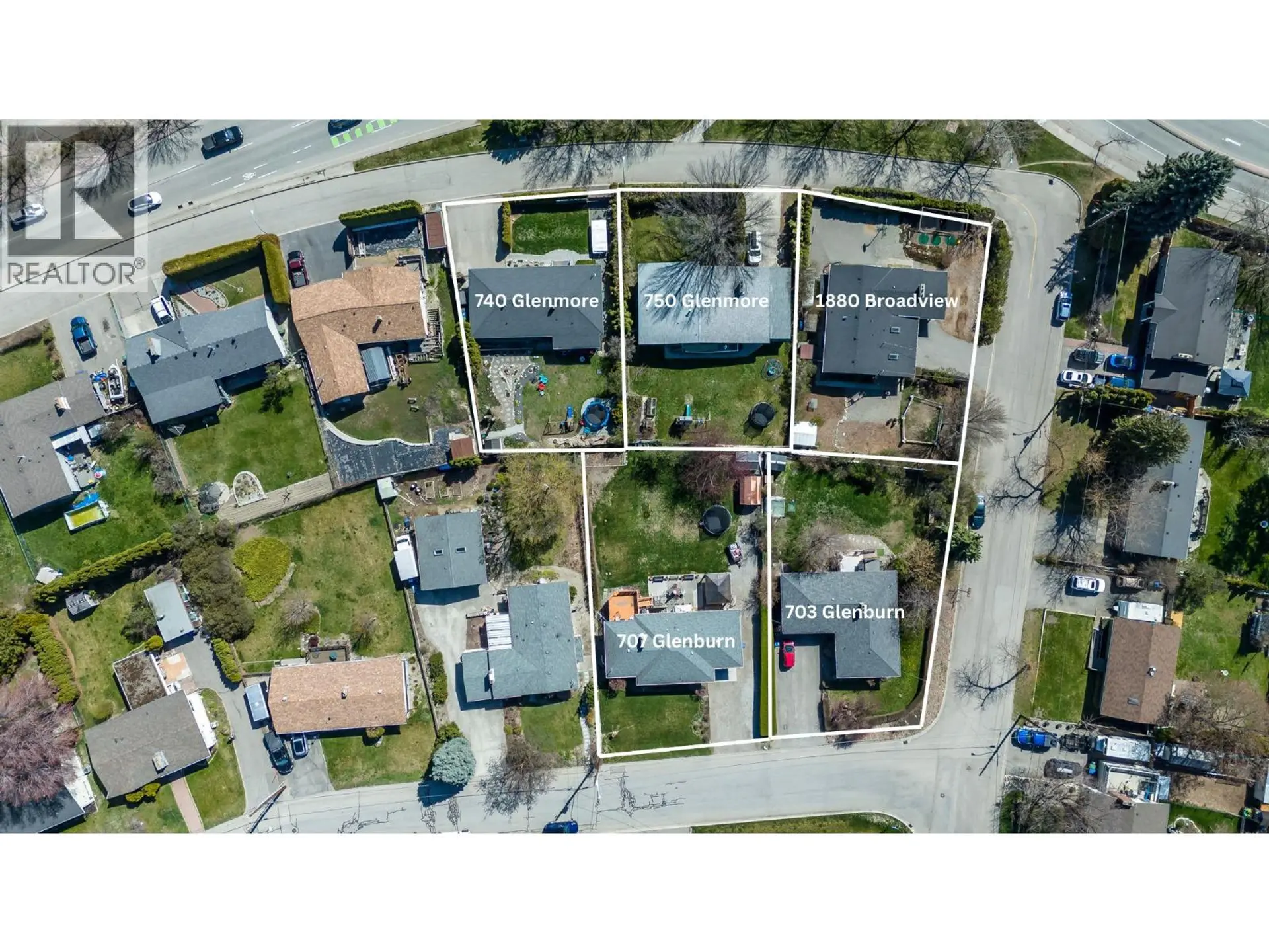 Property at 707 Glenburn Street, Kelowna, BC