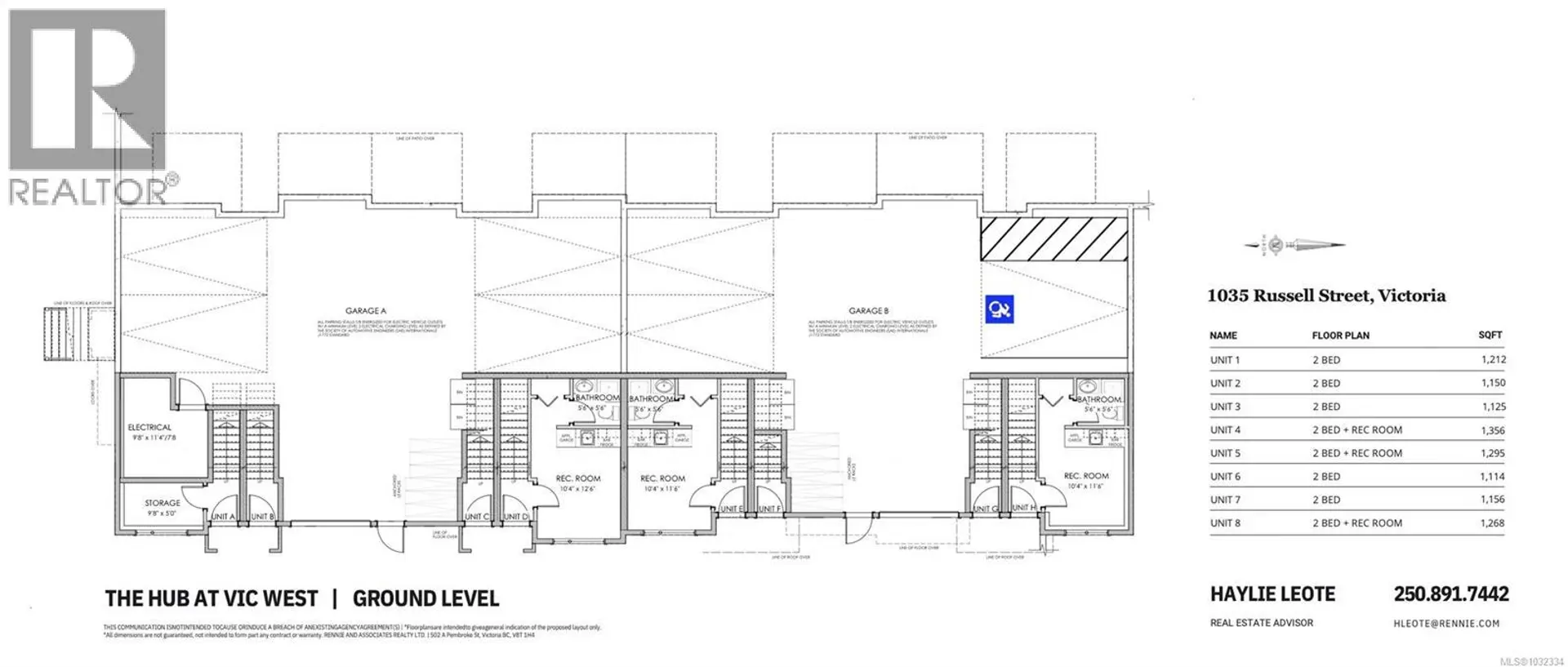 Property at #2 1035 RUSSELL ST, Victoria, BC
