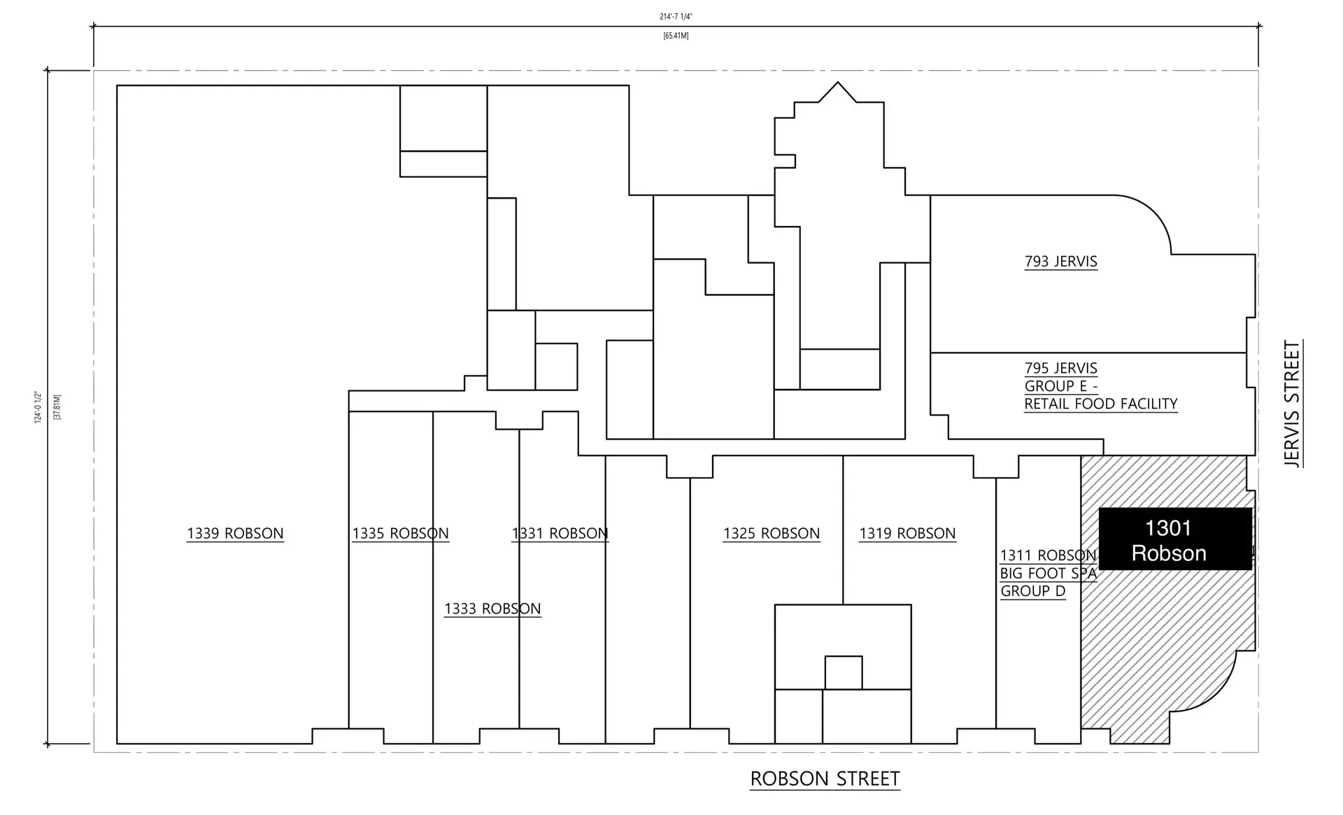 Property at 1301 ROBSON STREET, Vancouver, BC