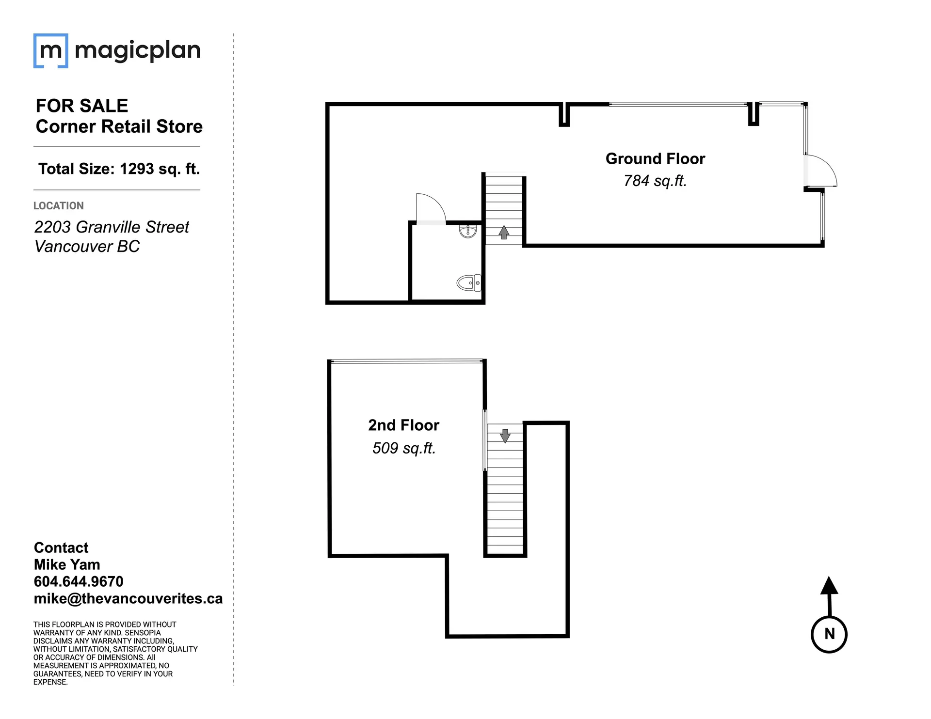 Property at 2203 GRANVILLE STREET, Vancouver, BC