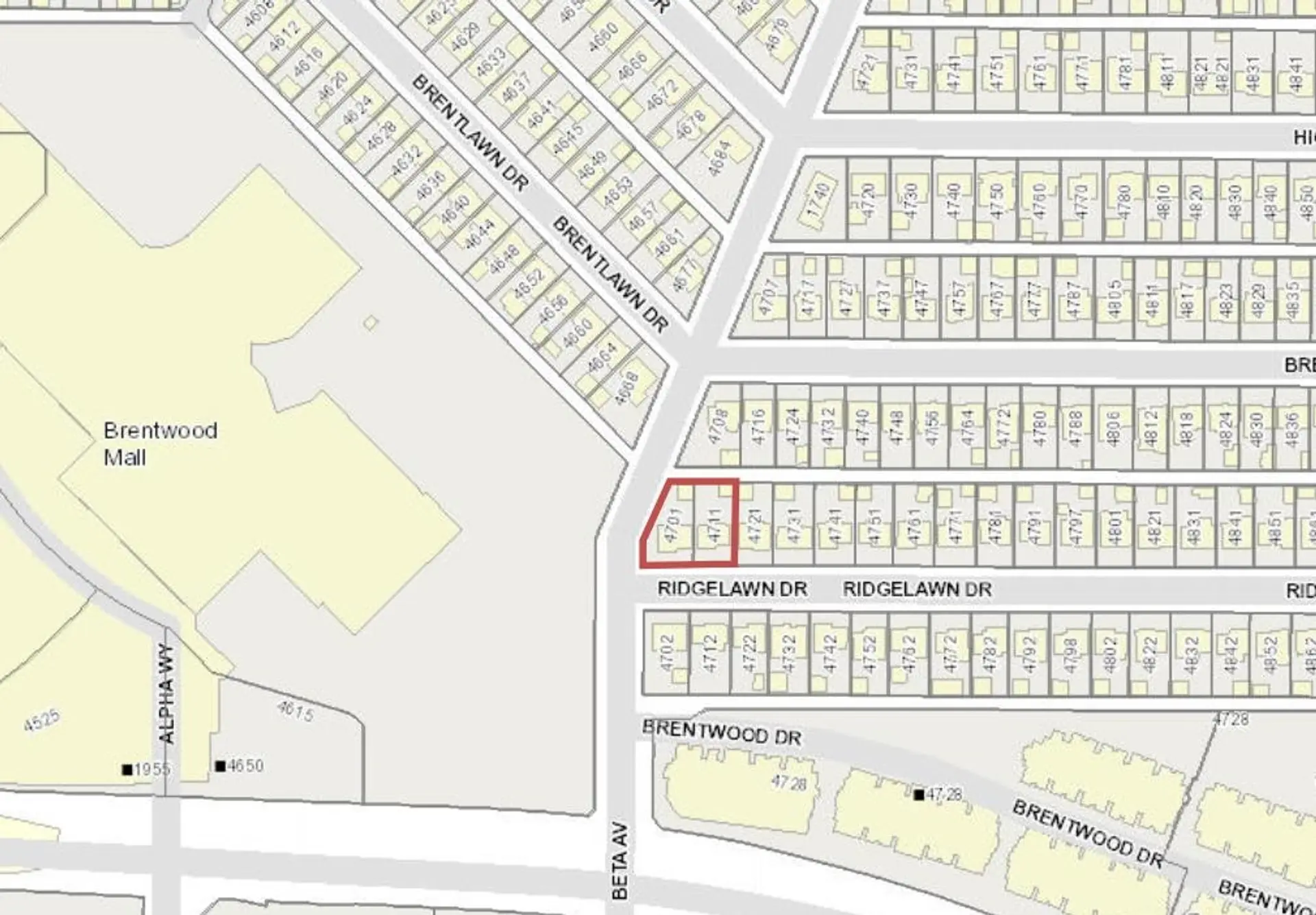 Property at 4701 RIDGELAWN DRIVE, Burnaby, BC