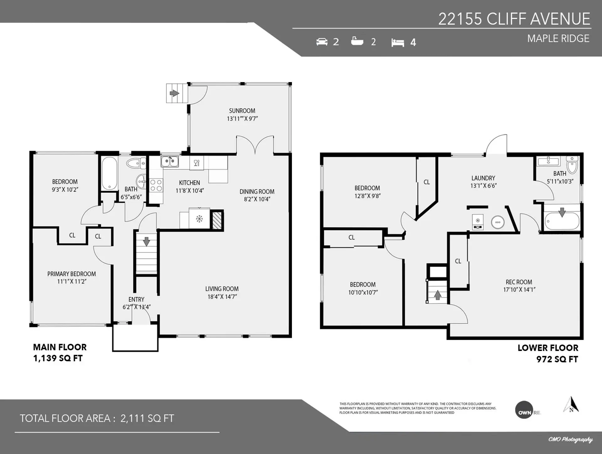 Property at 22155 CLIFF AVENUE, Maple Ridge, BC