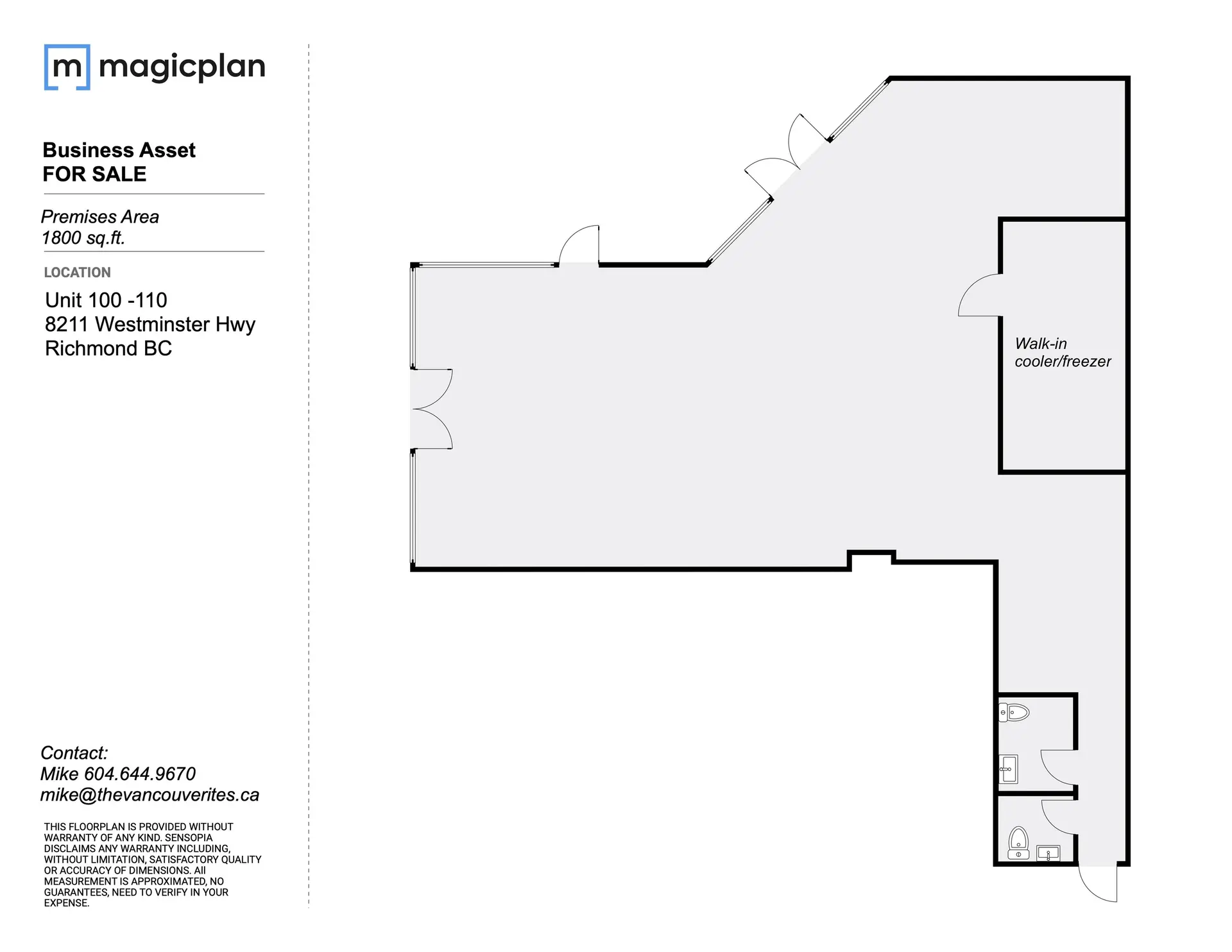 Property at #100 & 110 8211 WESTMINSTER HIGHWAY, Richmond, BC