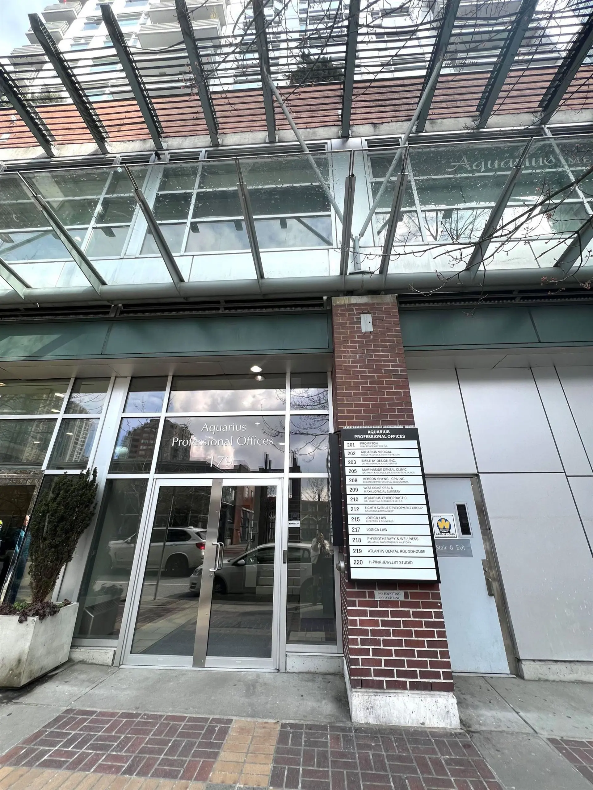 Property at #208 179 DAVIE STREET, Vancouver, BC