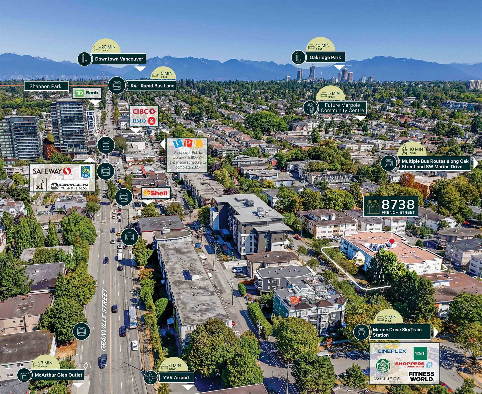 Property at 8738 FRENCH STREET, Vancouver, BC