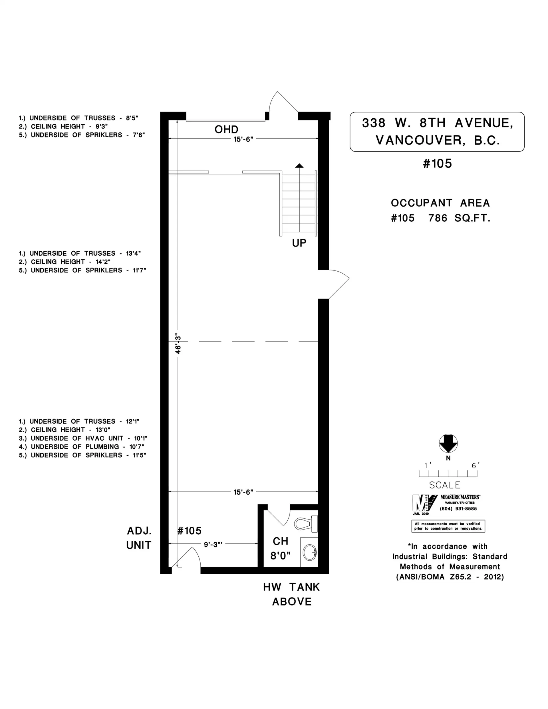 Property at #105 338 W 8TH AVENUE, Vancouver, BC