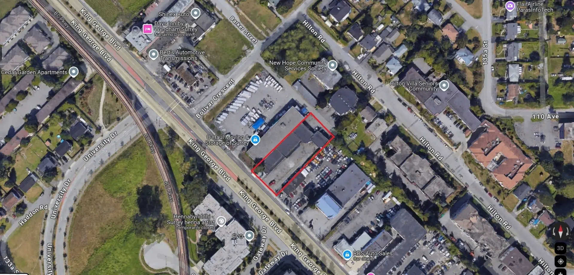 Property at 13437 KING GEORGE BOULEVARD, Surrey, BC