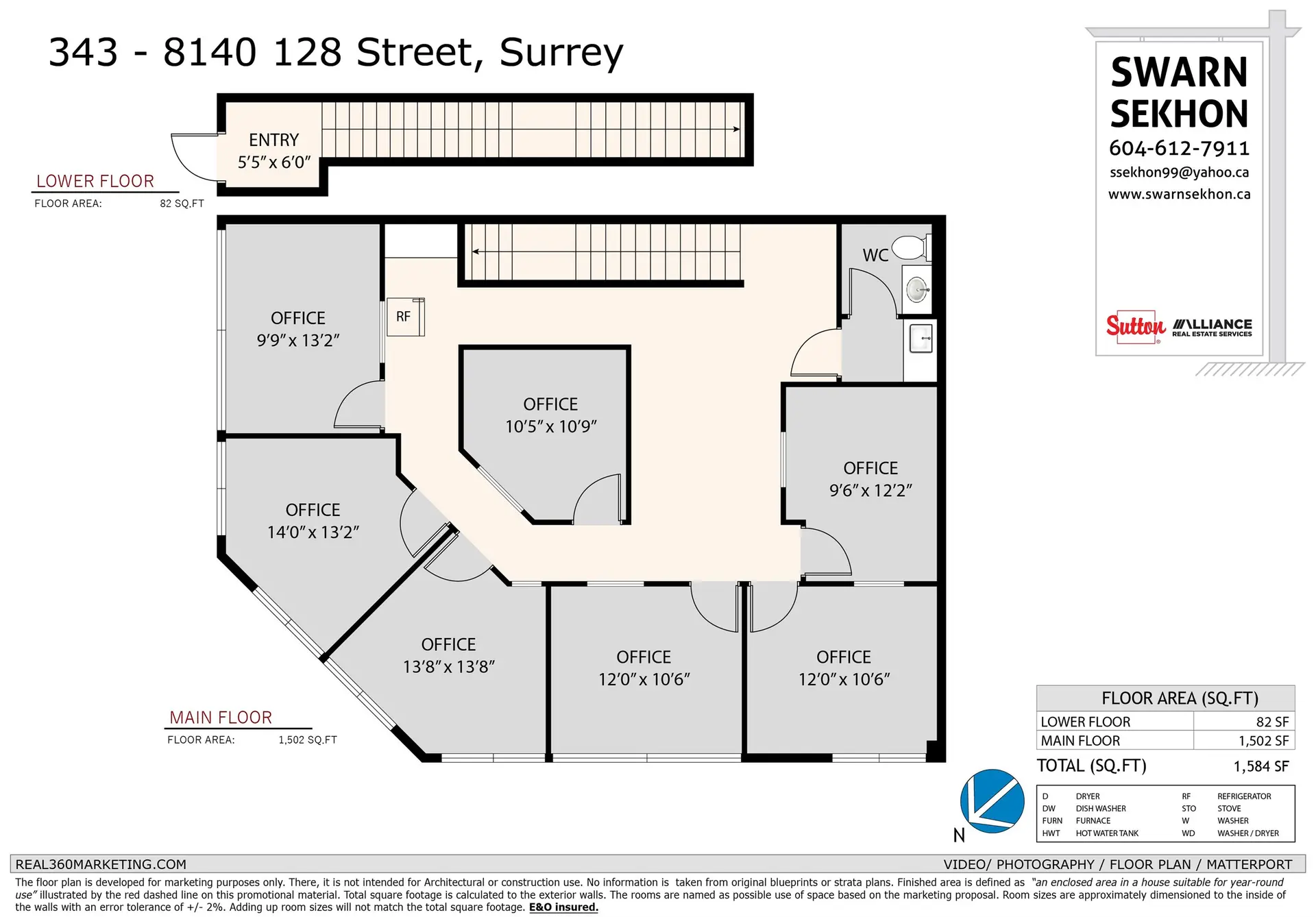 Property at #343 8140 128 STREET, Surrey, BC