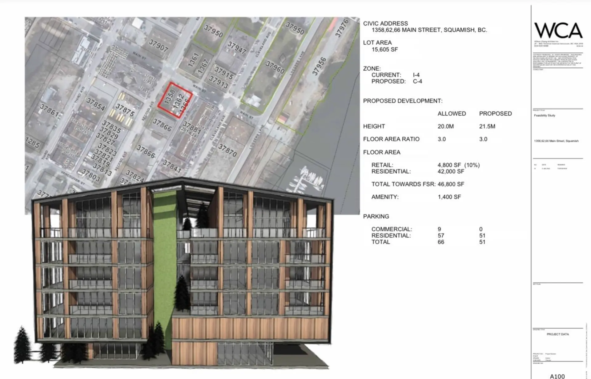 Property at #1358 1362 1366 MAIN STREET, Squamish, BC