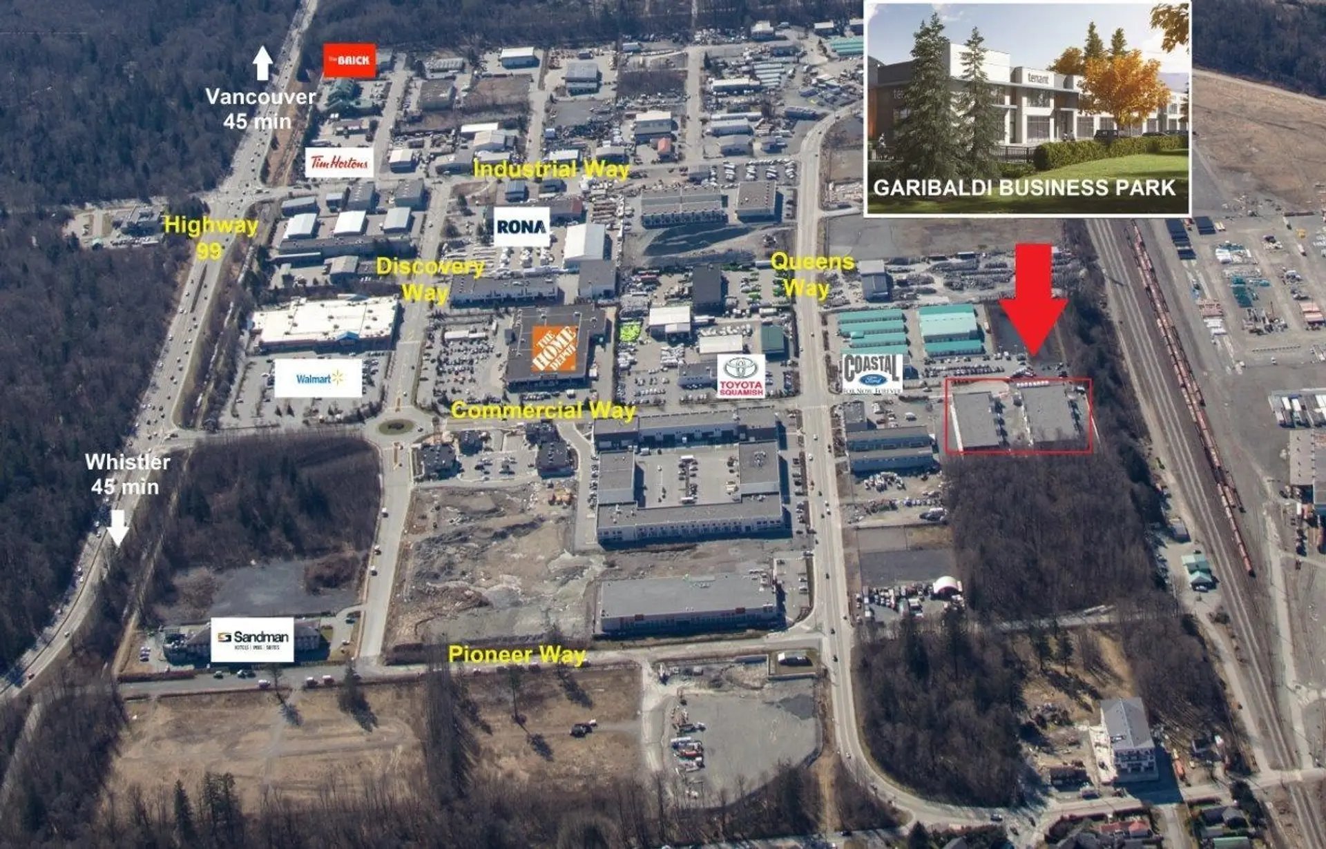 Property at #225 1091 COMMERCIAL PLACE, Squamish, BC