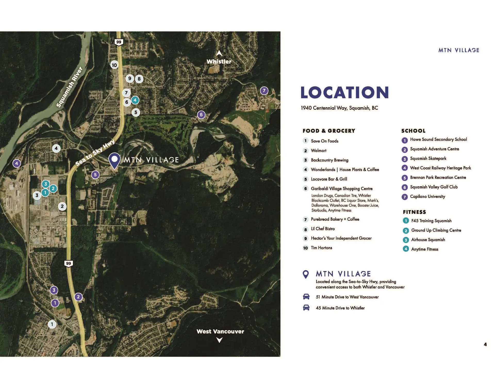 Property at #101 1940 CENTENNIAL WAY, Squamish, BC