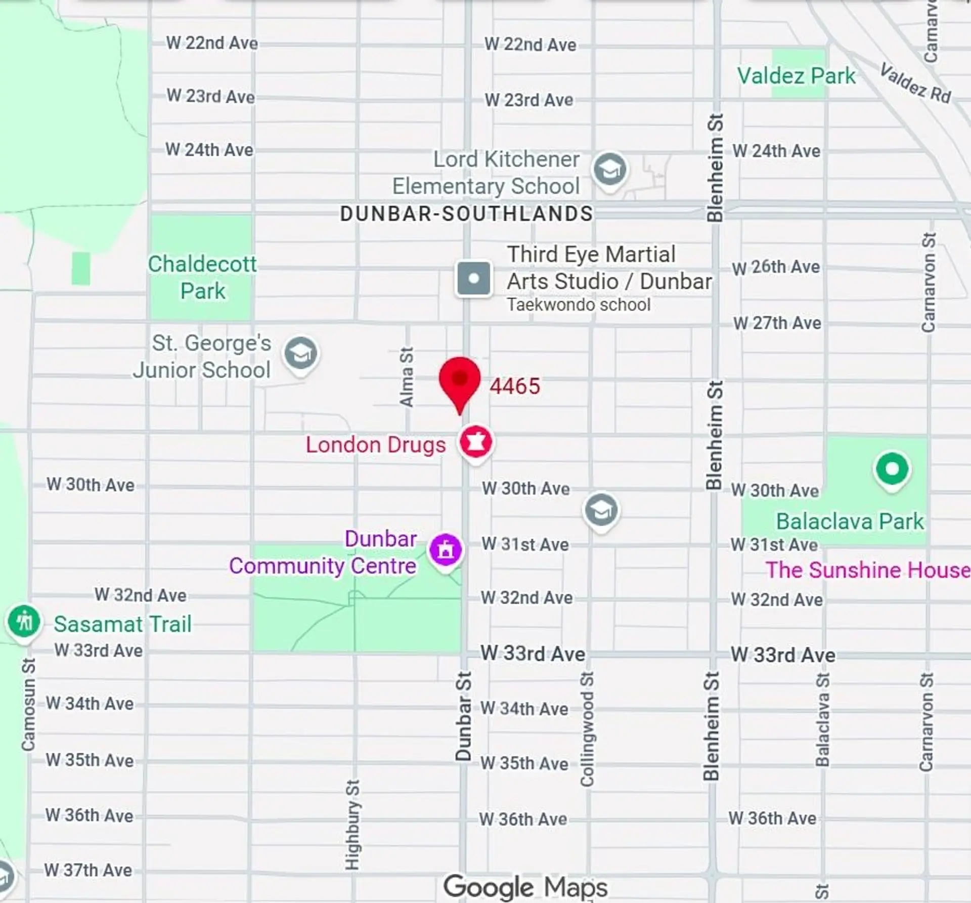 Property at 4465 DUNBAR STREET, Vancouver, BC