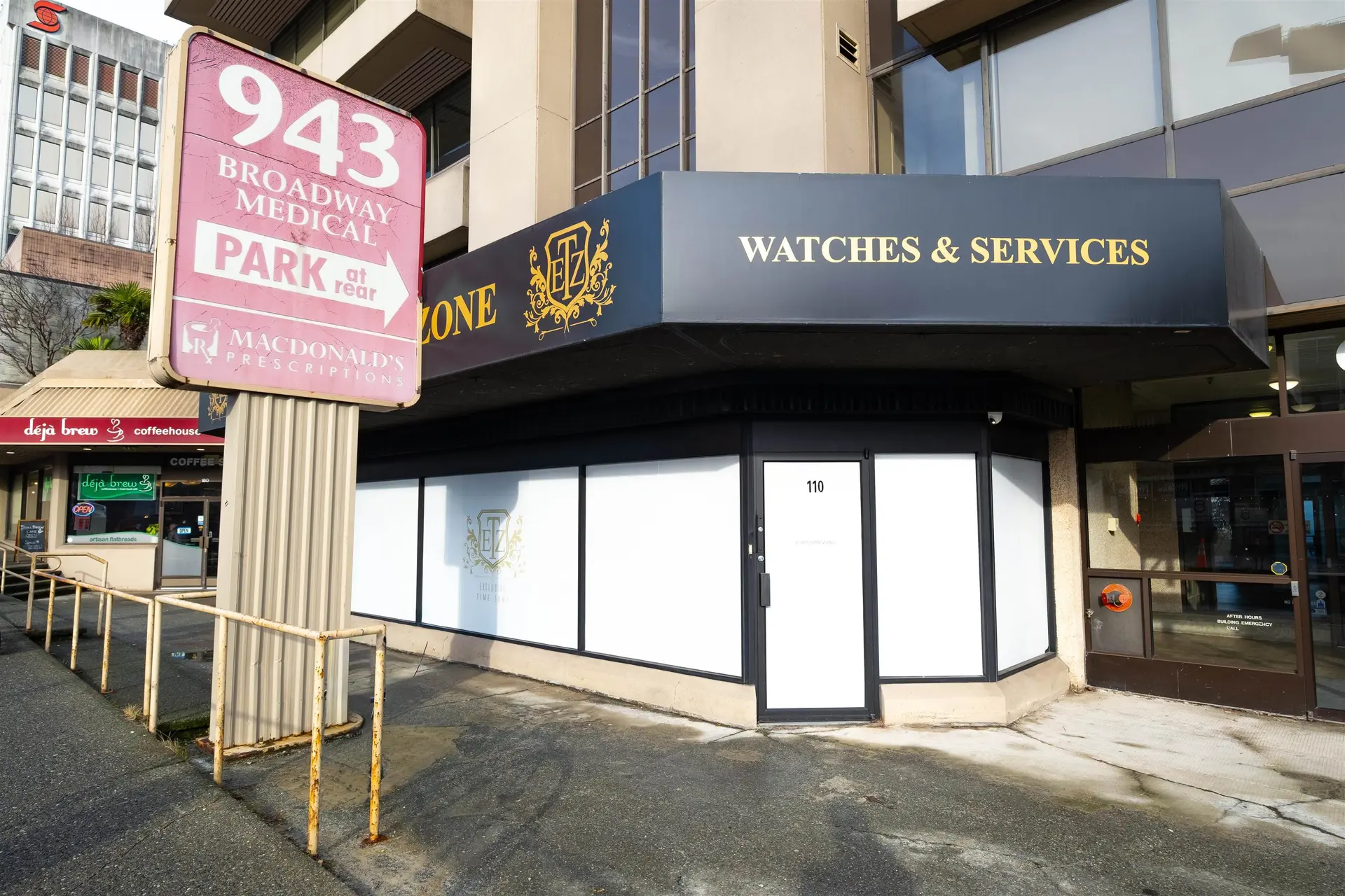 Property at #110 943 W BROADWAY, Vancouver, BC