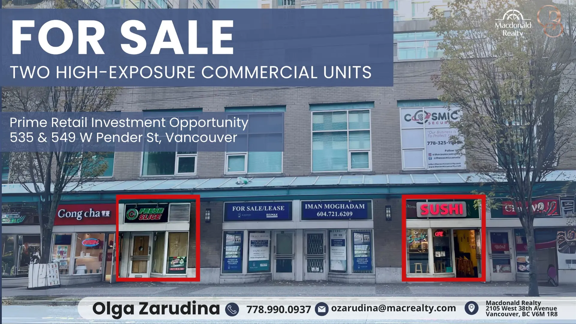 Property at 535-549 W PENDER STREET, Vancouver, BC