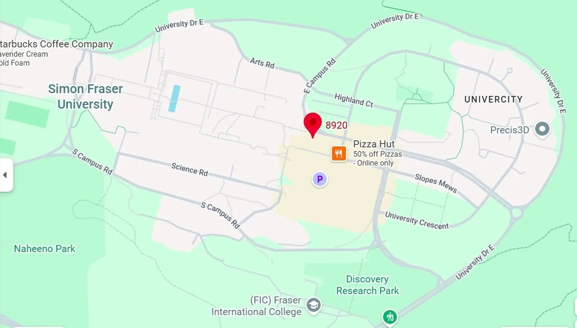 Property at 8920 UNIVERSITY HIGH STREET, Burnaby, BC