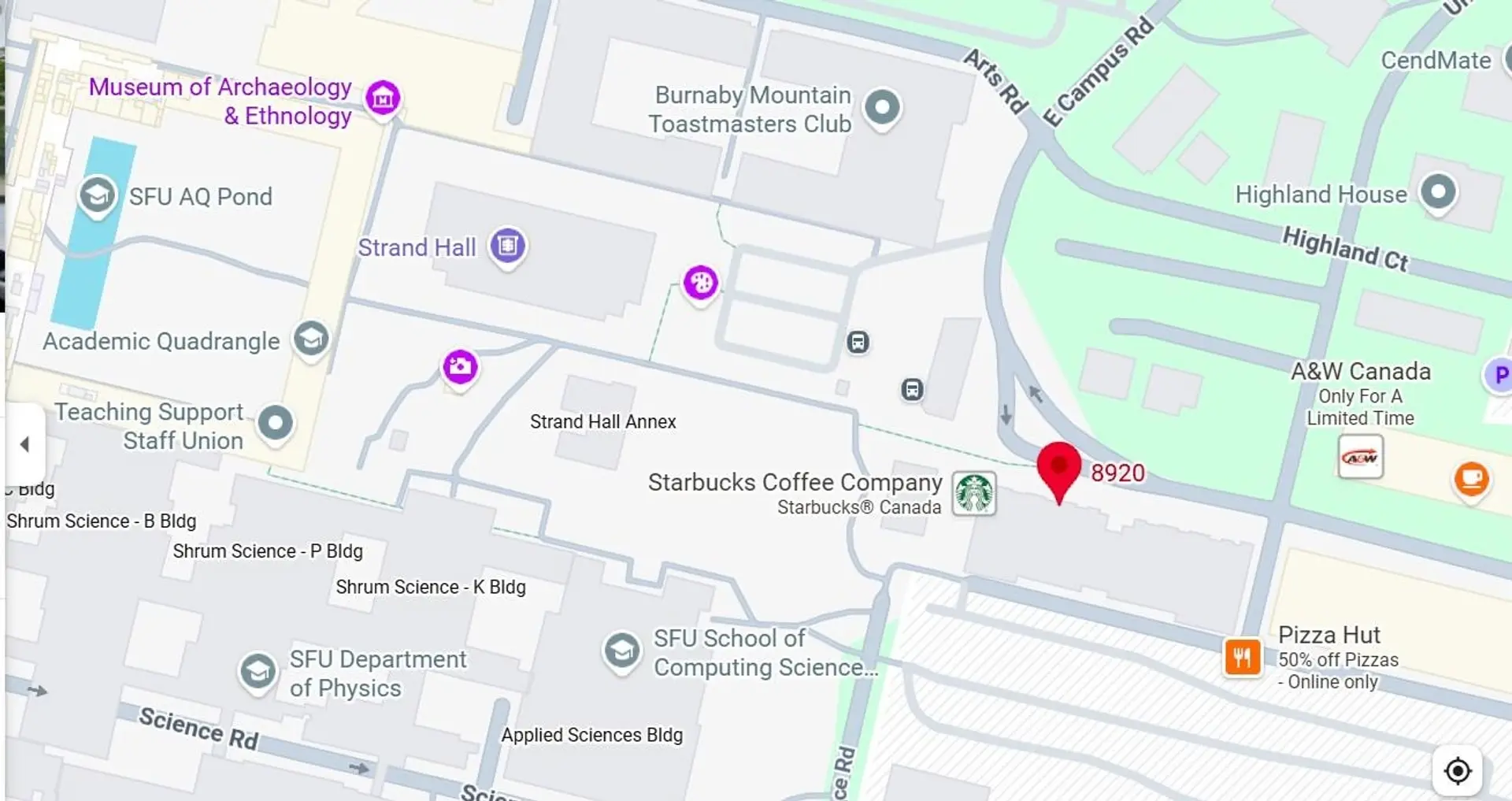 Property at 8920 UNIVERSITY HIGH STREET, Burnaby, BC