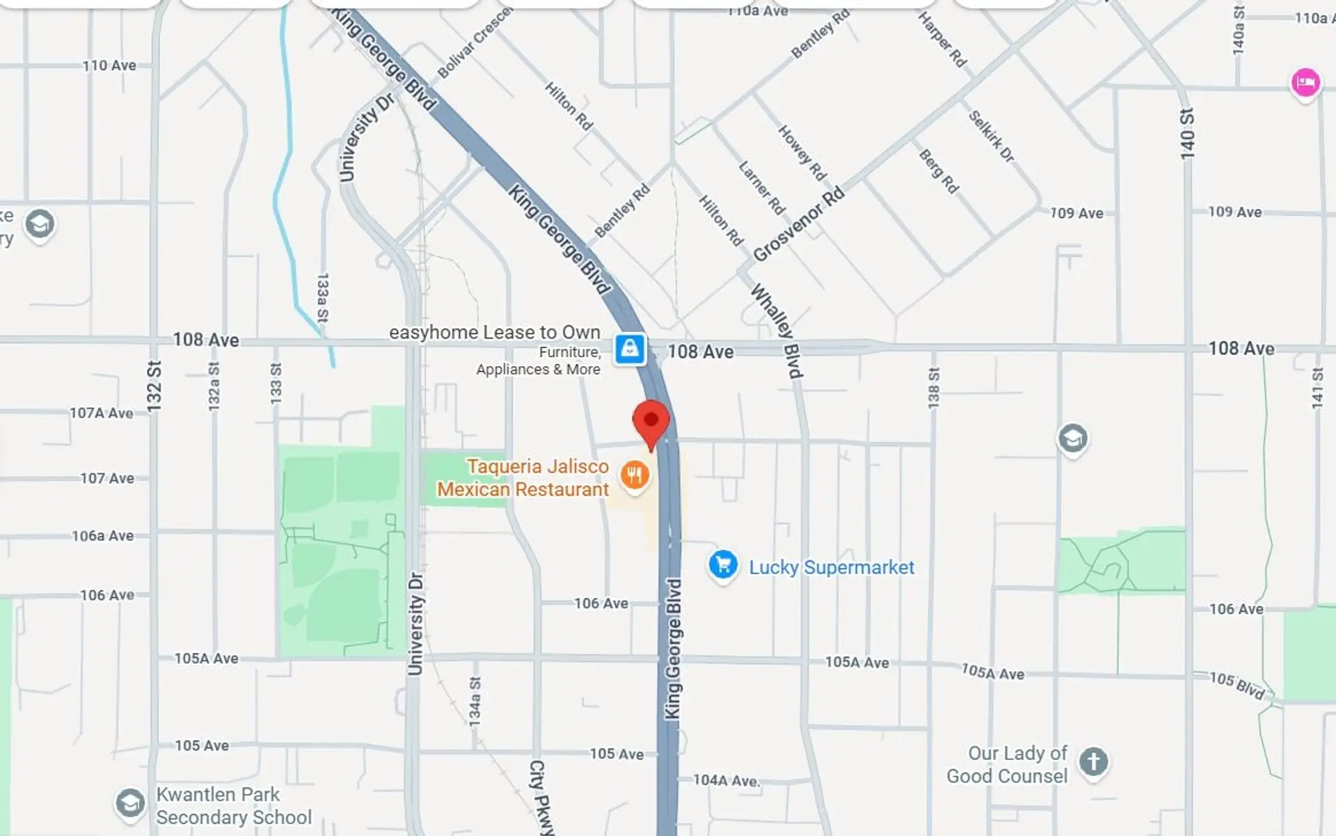 Property at 10715 KING GEORGE BOULEVARD, Surrey, BC